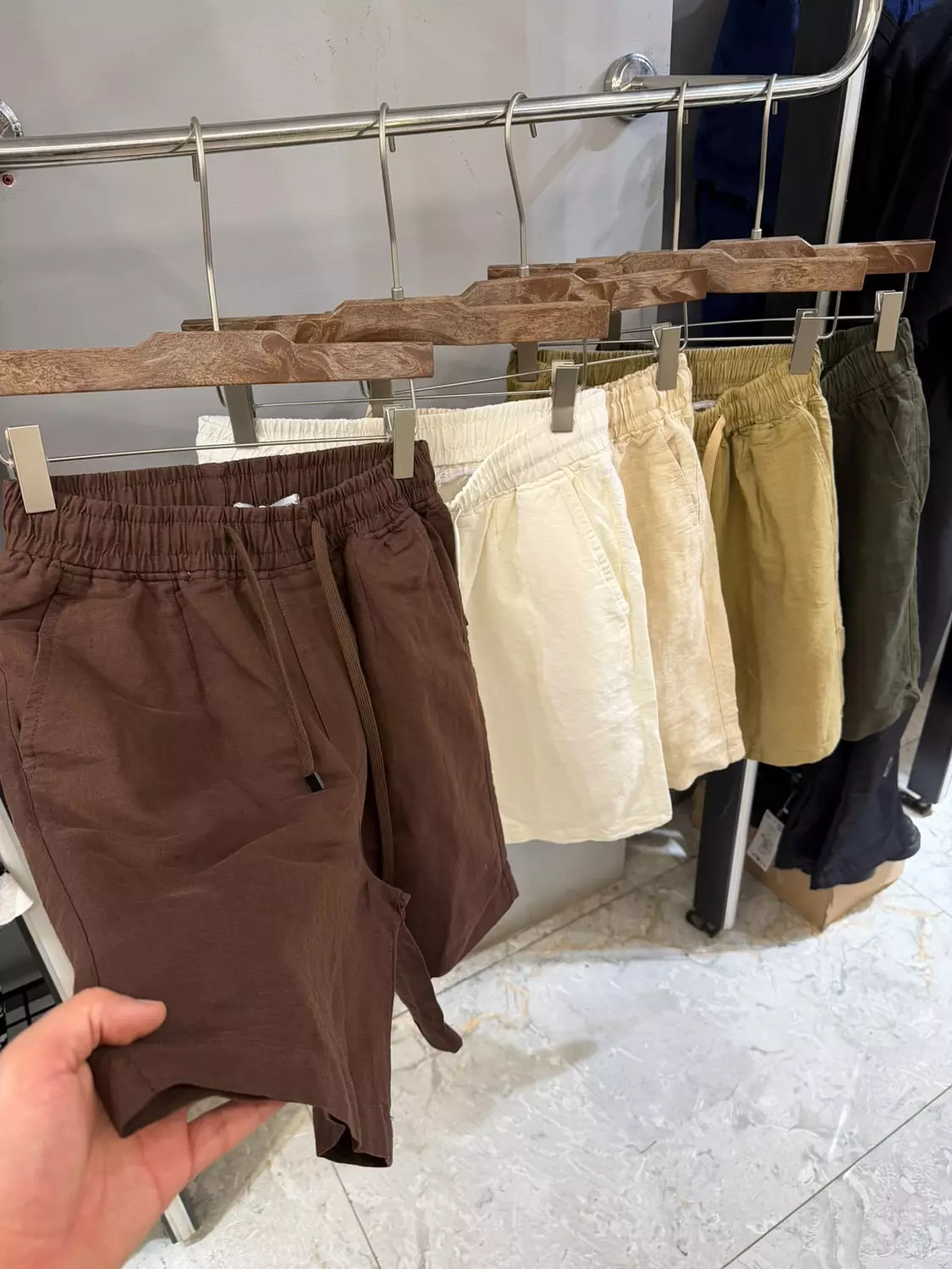 zara linen short \ 23790000000 2