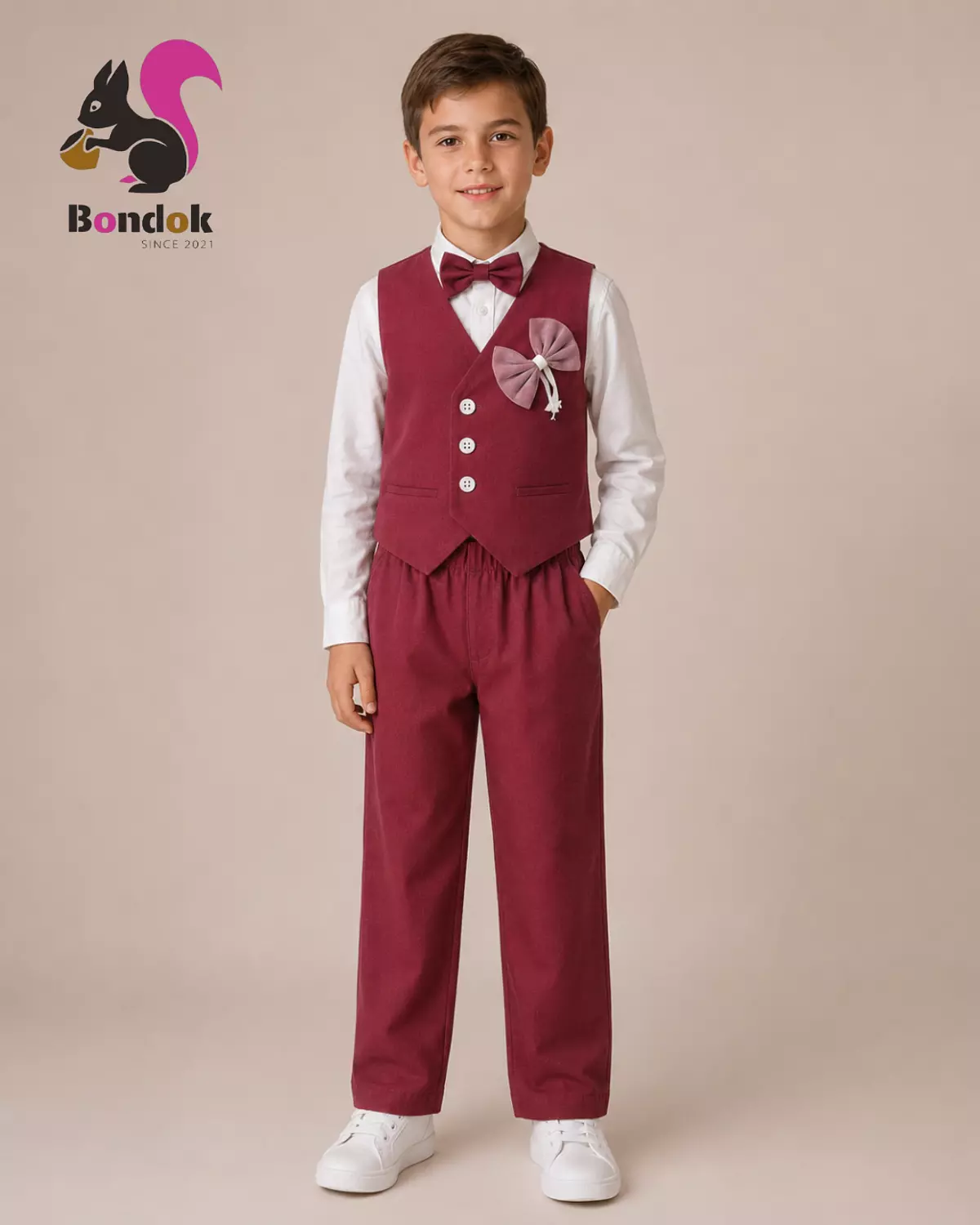 Boy Suit, Smart Formal Outfit for Boys, Classic Style 2