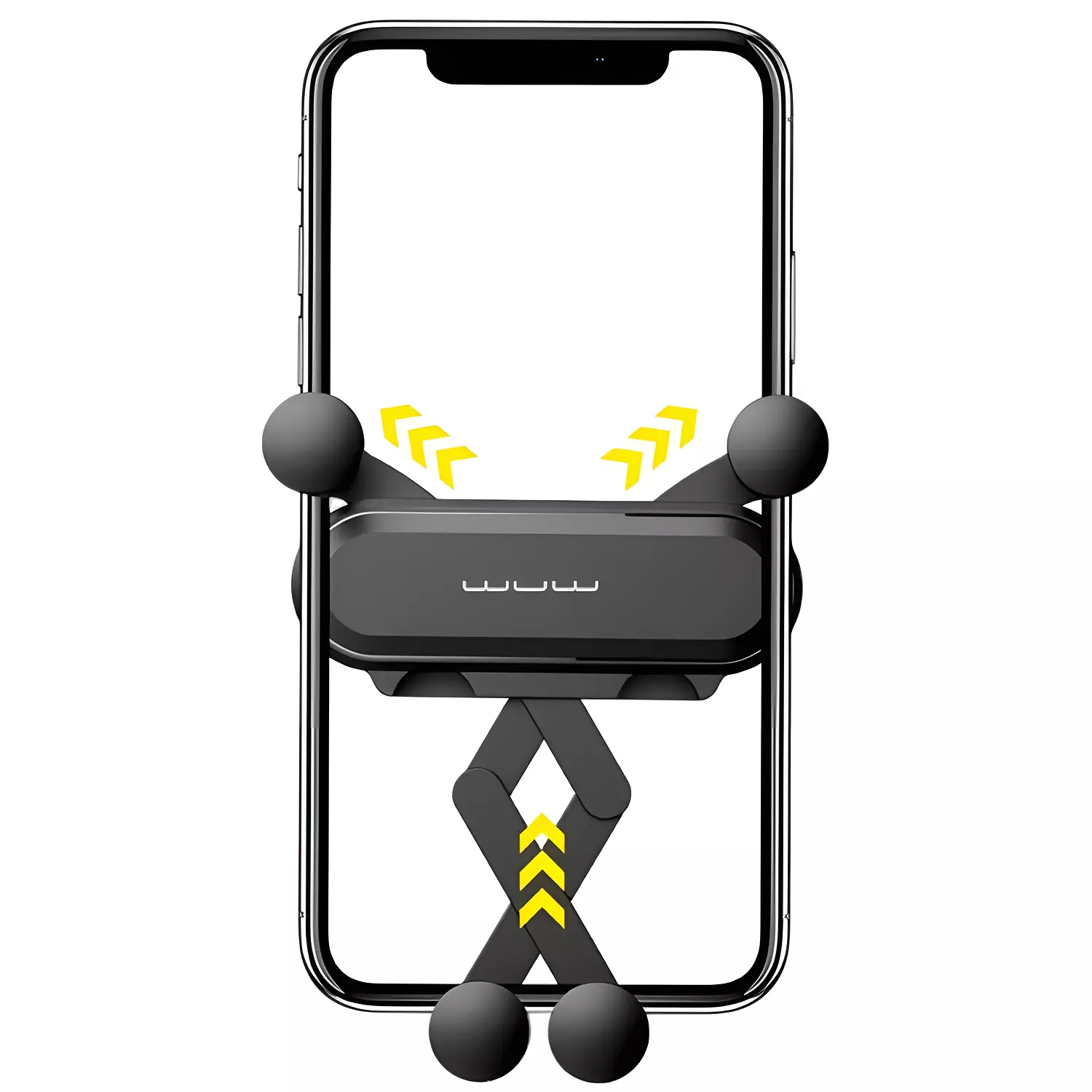 Car Phone Holder, Air Vent Mount and 360° Rotation - WUW Z25 2