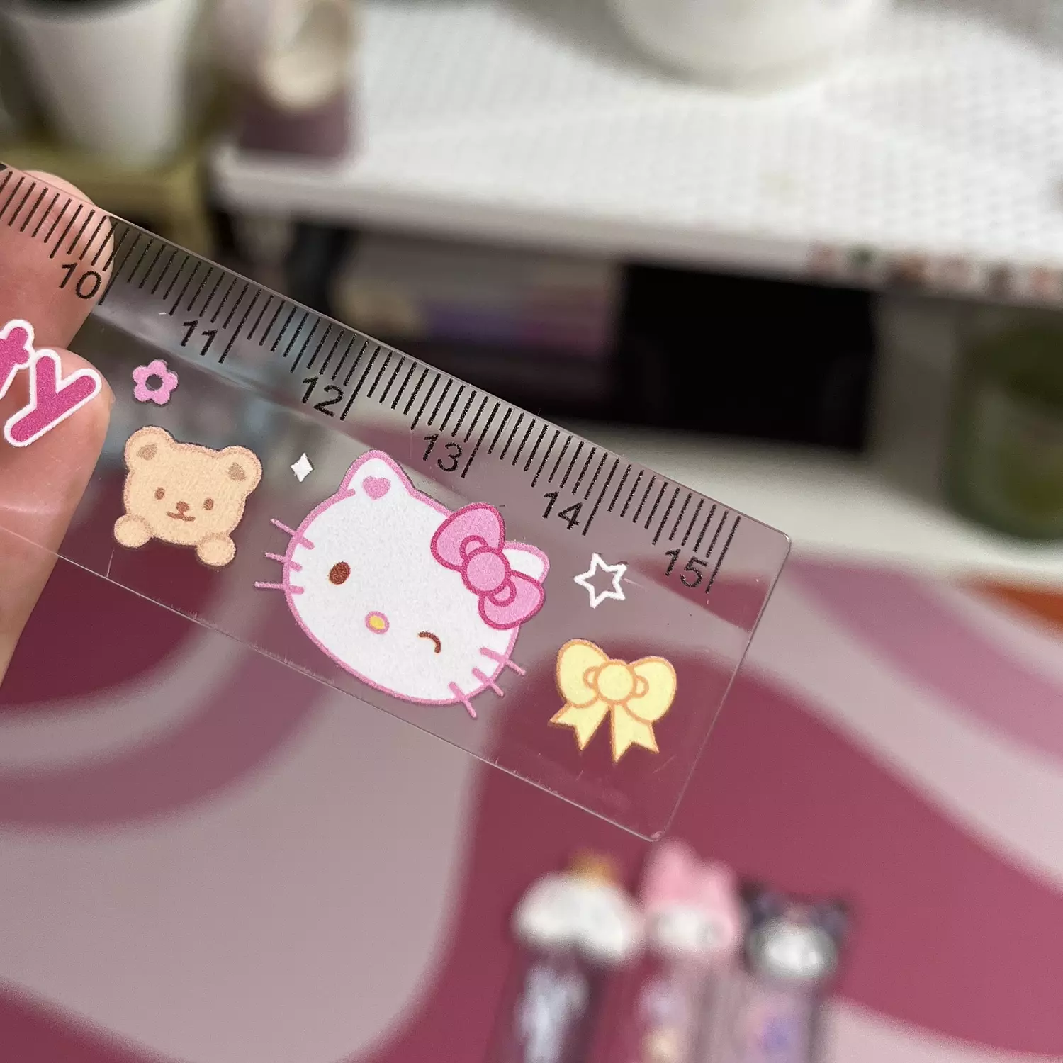 sanrio ruler (15cm) 1
