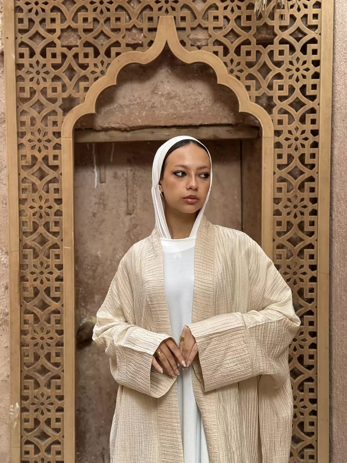 Corchet Plain Kaftan
