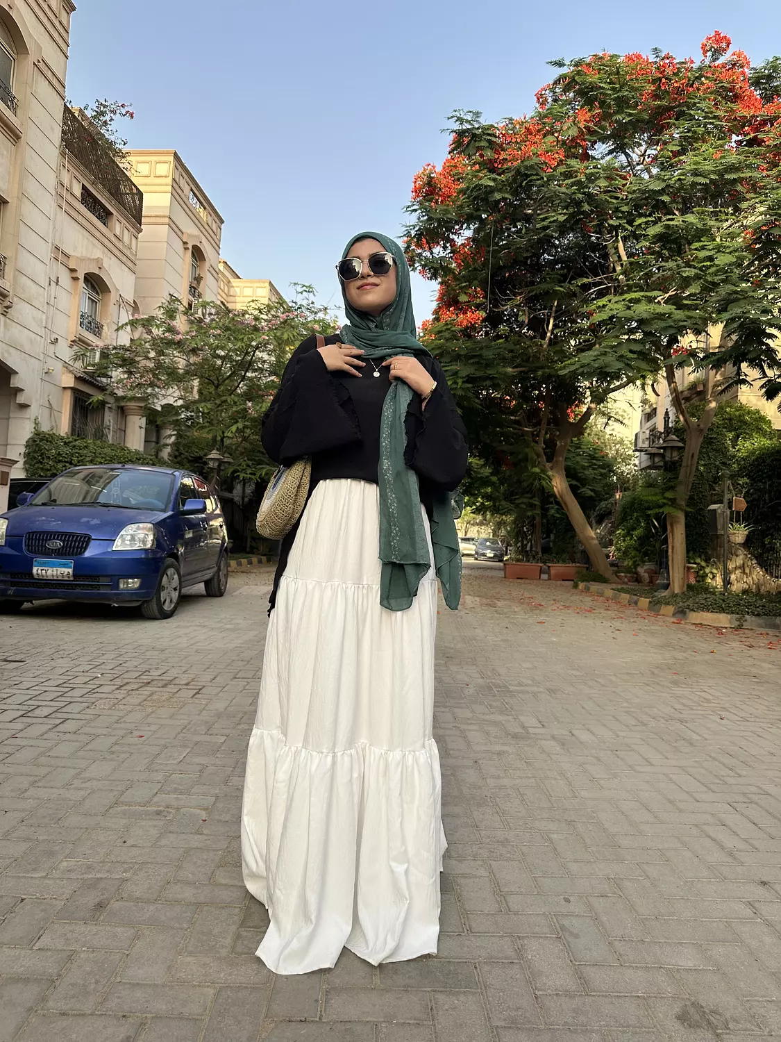 Nabeela Skirt - White 2