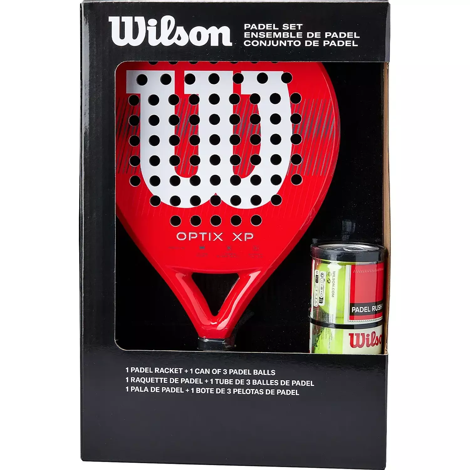 Wilson Optix XP Padel Kit Box 2026 - Bundle image