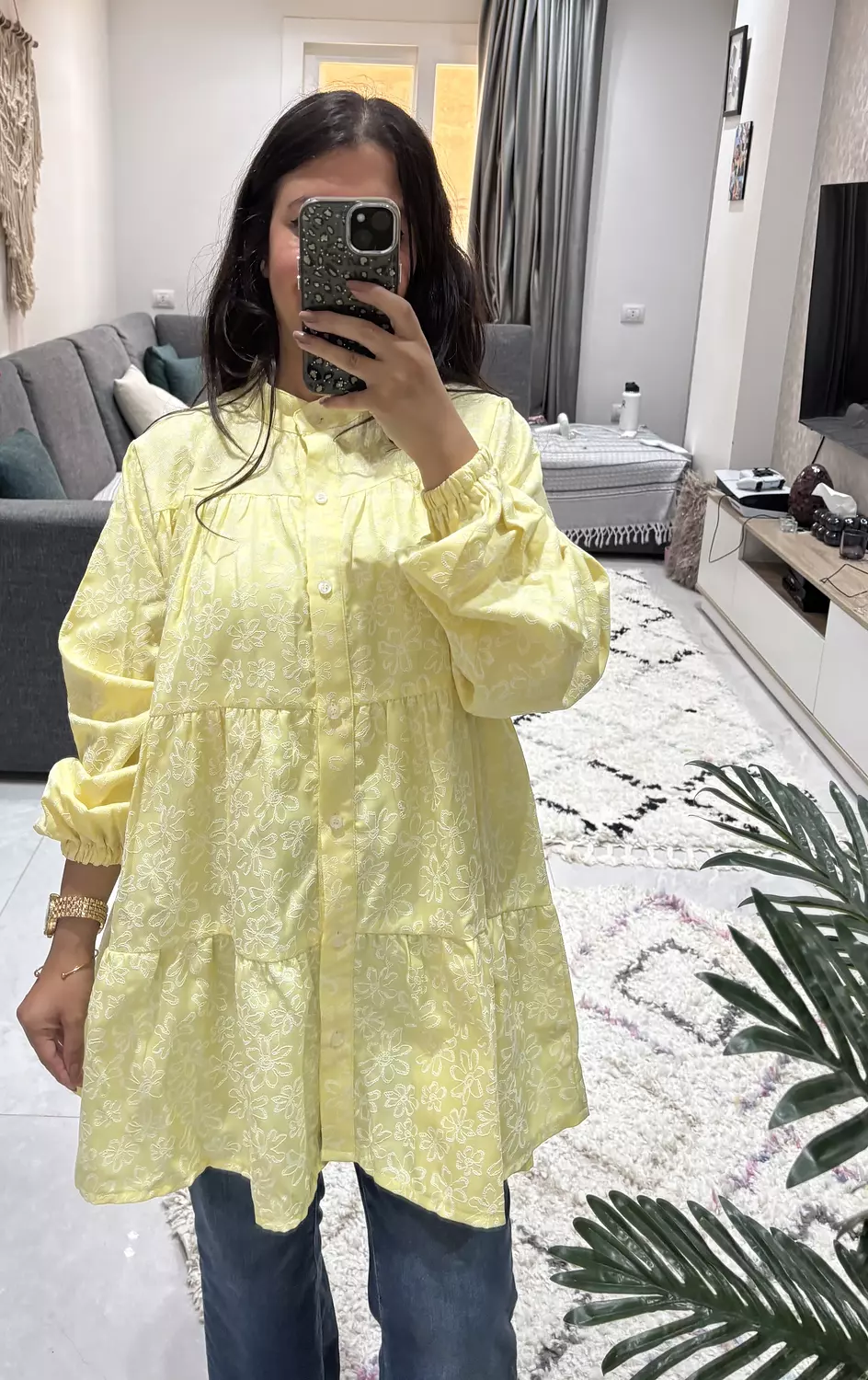 Ruffled Floral Blouse 💛 14