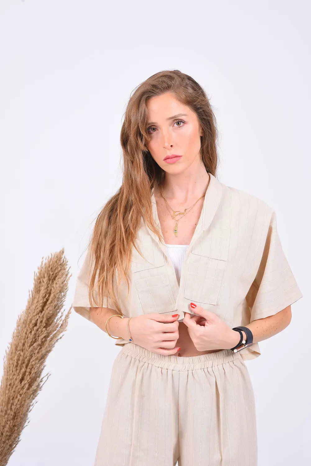 NYC Linen Set - Short Sleeve 3