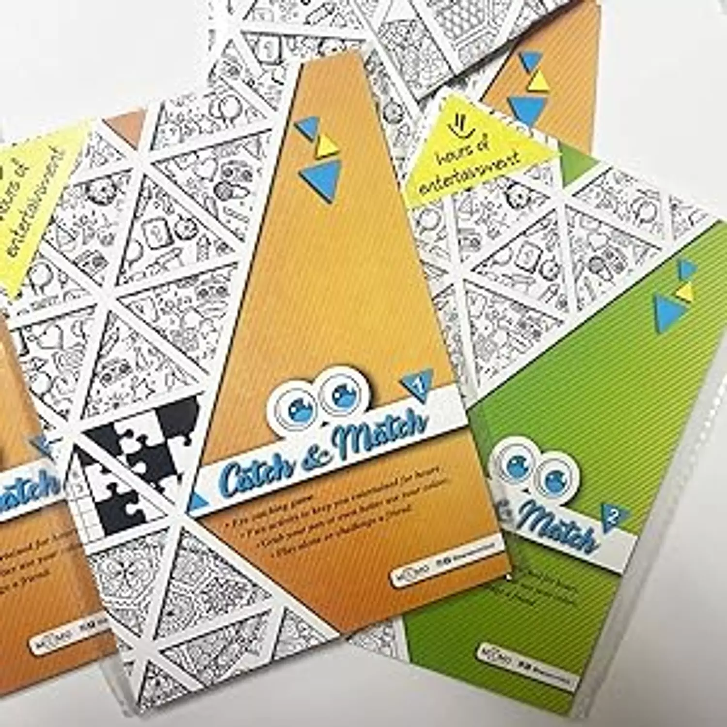 Memo activity book for adults, Catch and Match 1-2nd-img