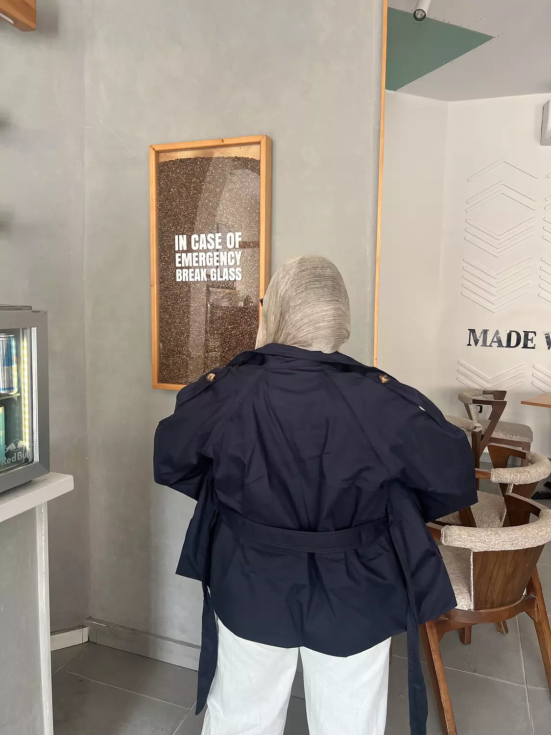 high neck cropped trench  3