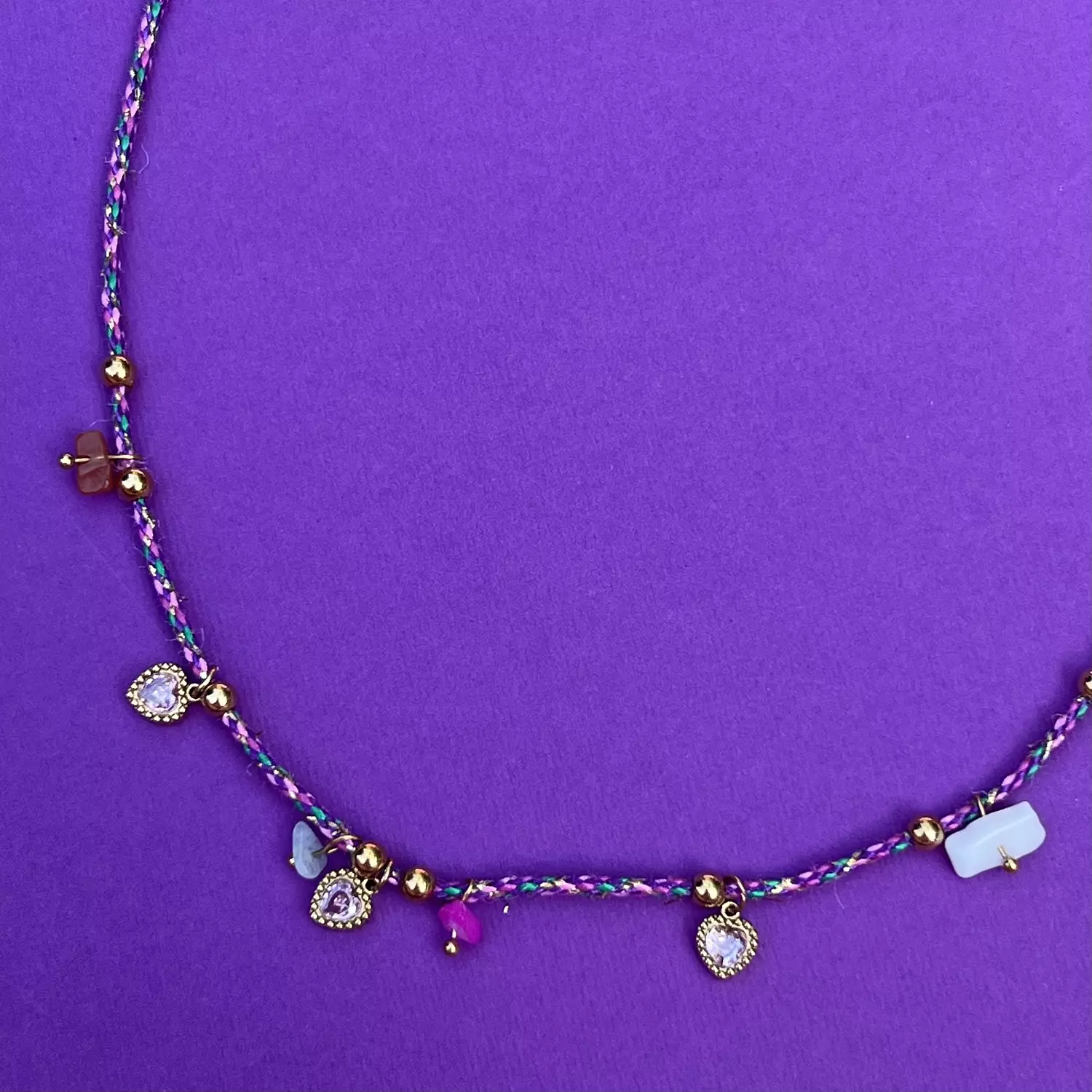 Purple Candy Necklace  image