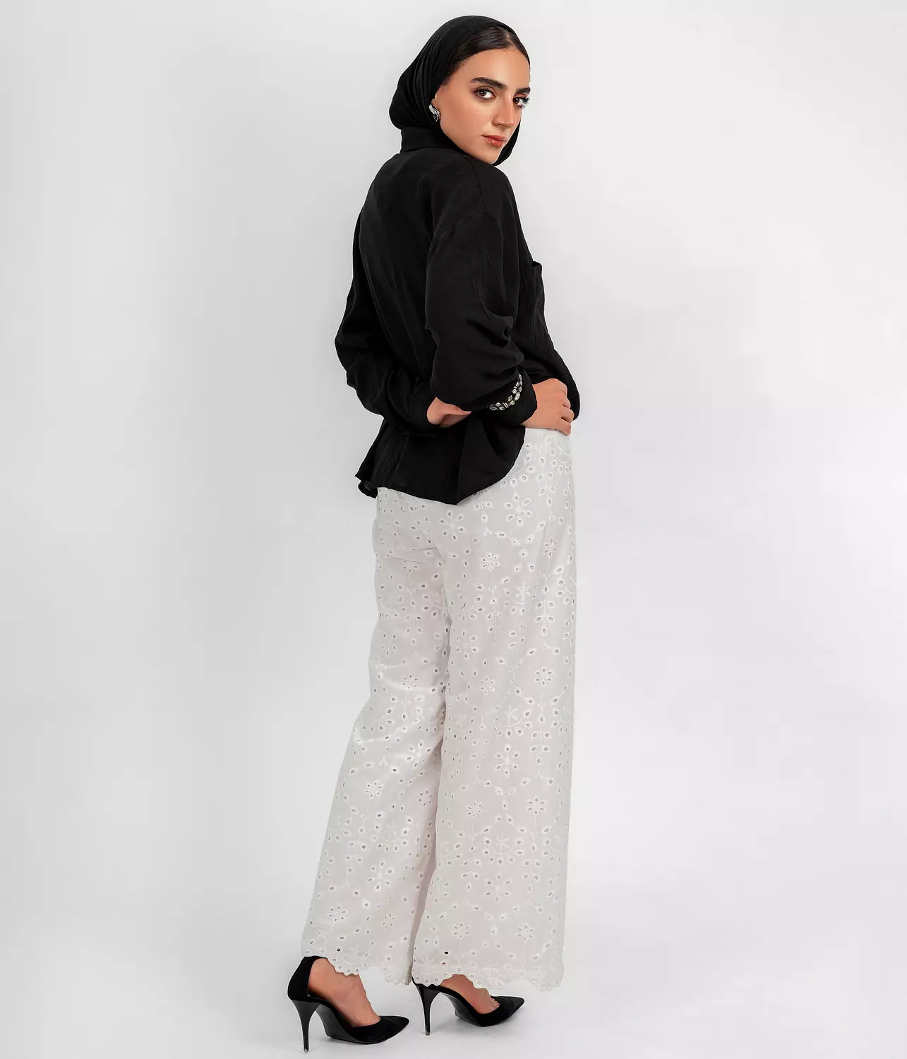 Cotton Lace pants 1