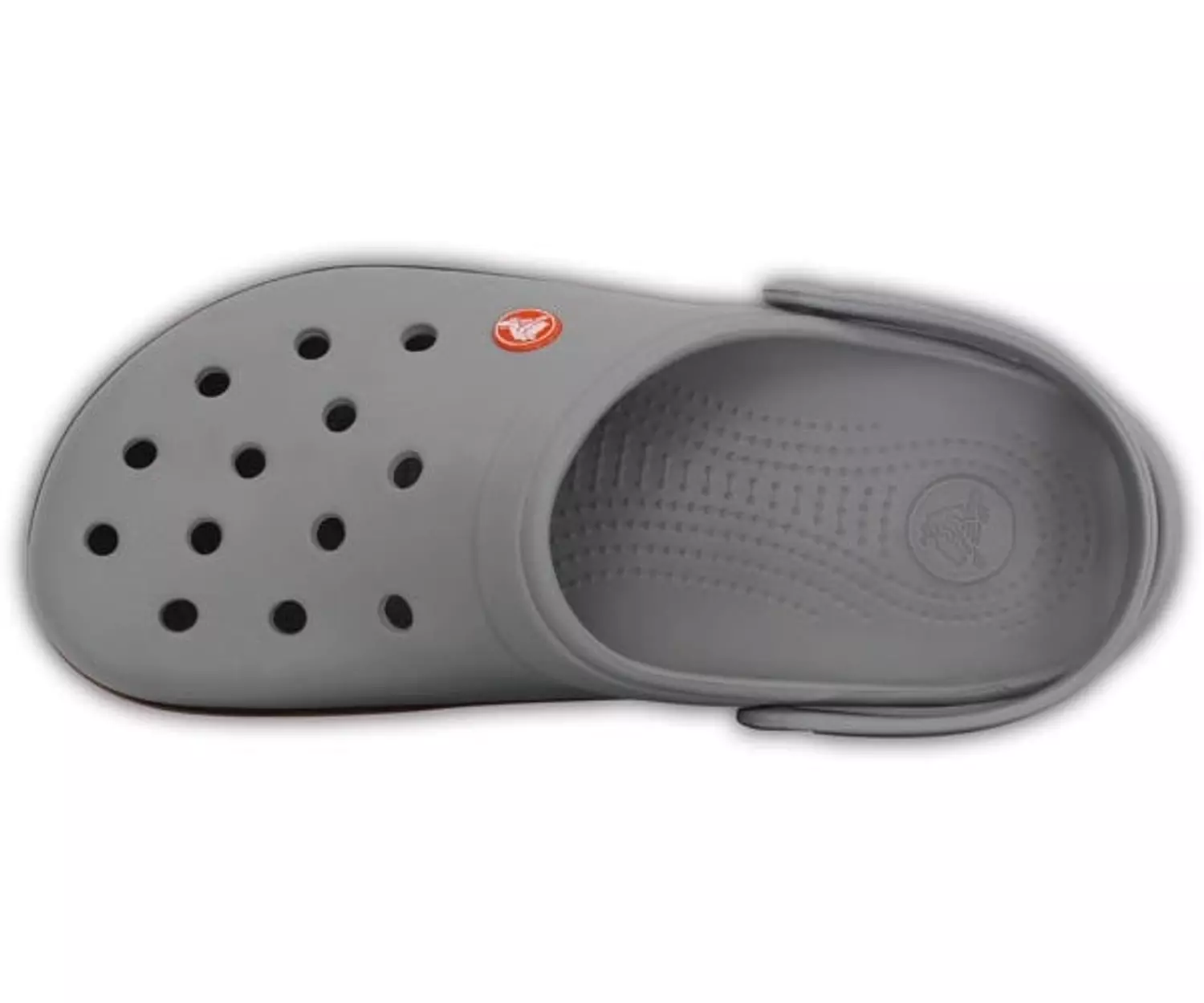 Crocs Crocband Gray x Orange  2
