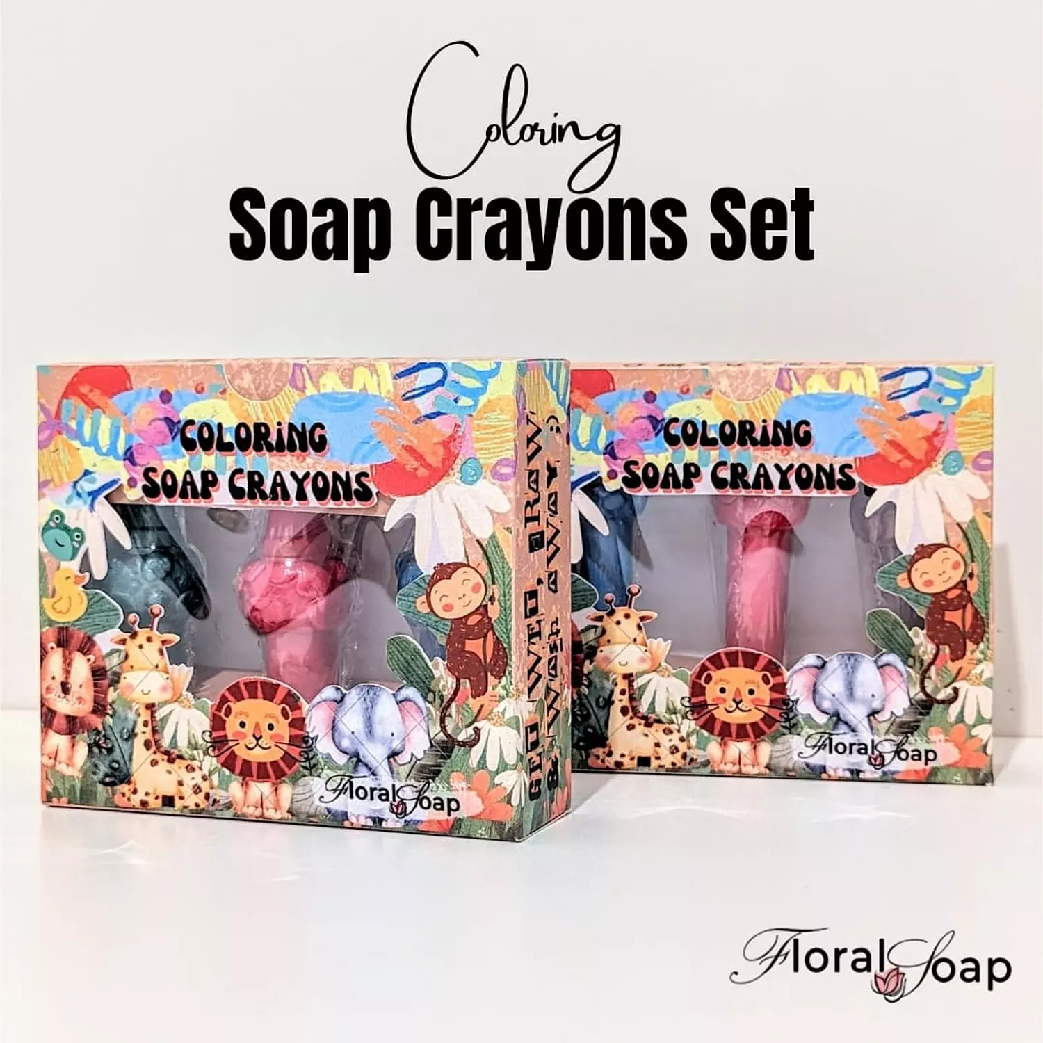 Coloring Soap Crayon Set Of 3 image