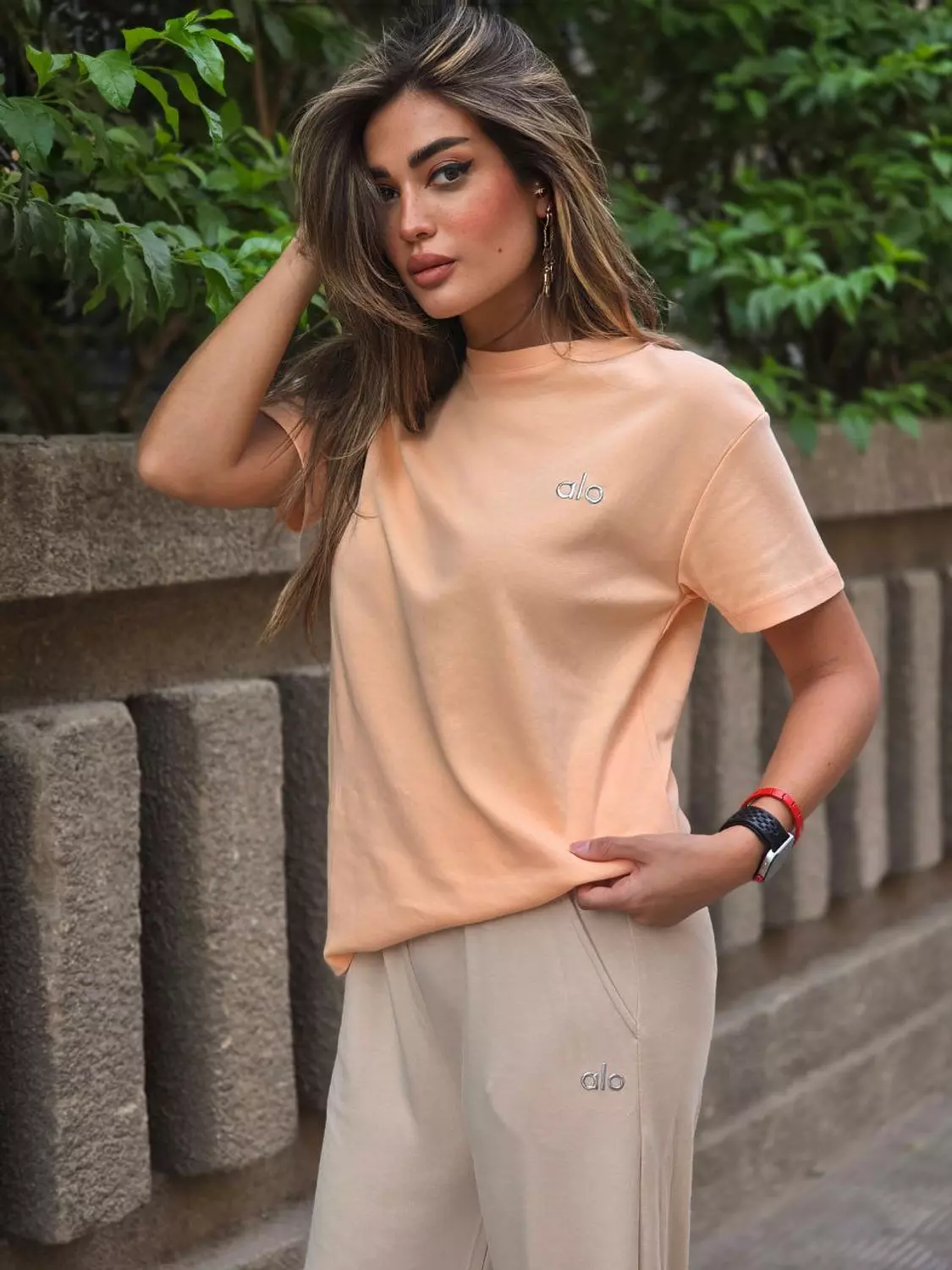 Orange Melon Alo Shirt hover image