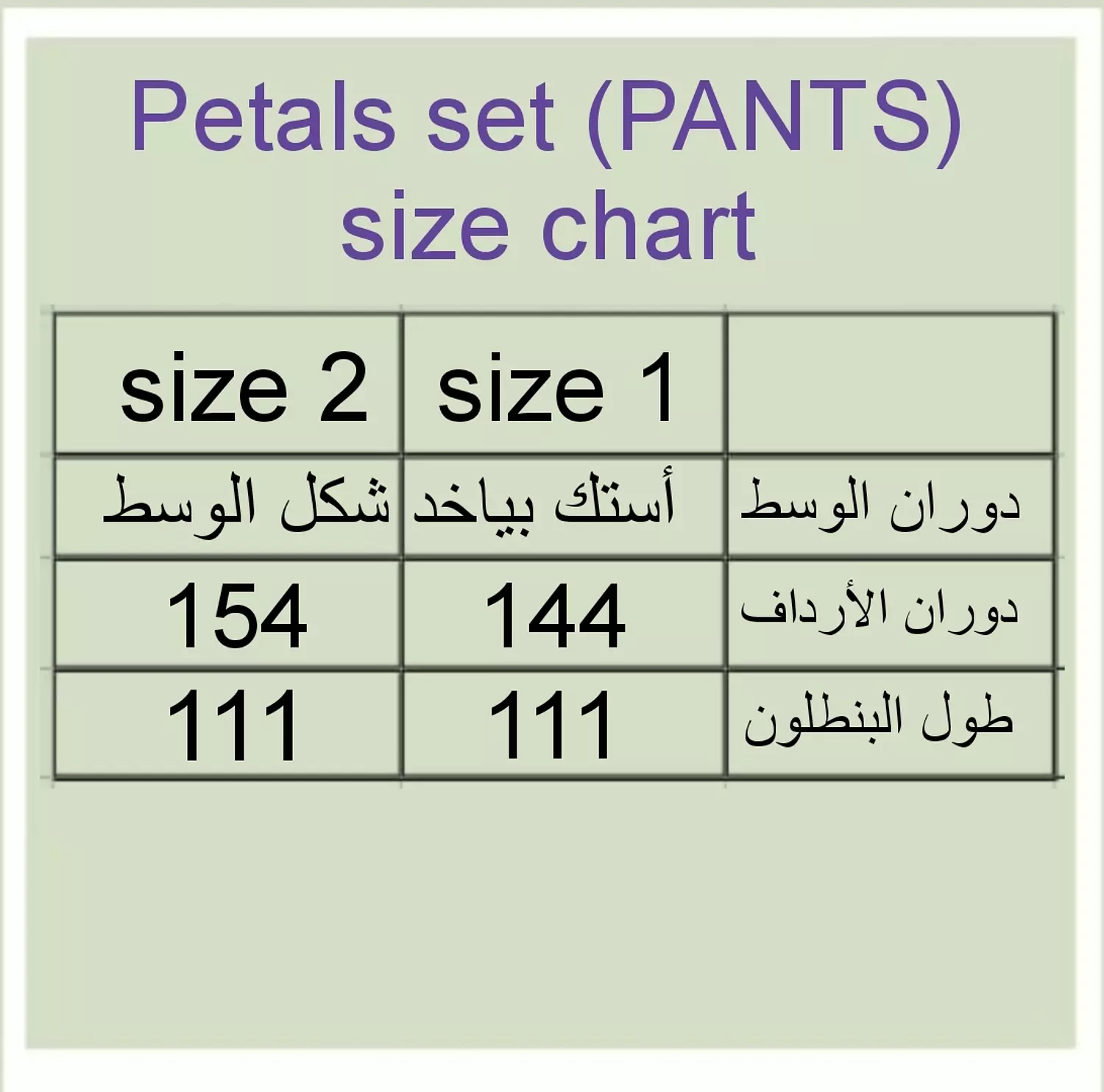 Petals set (in sky blue) 5