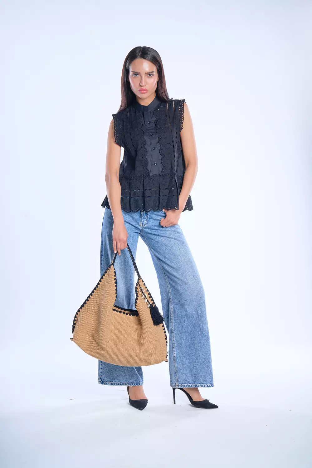 burlap beige bag 2