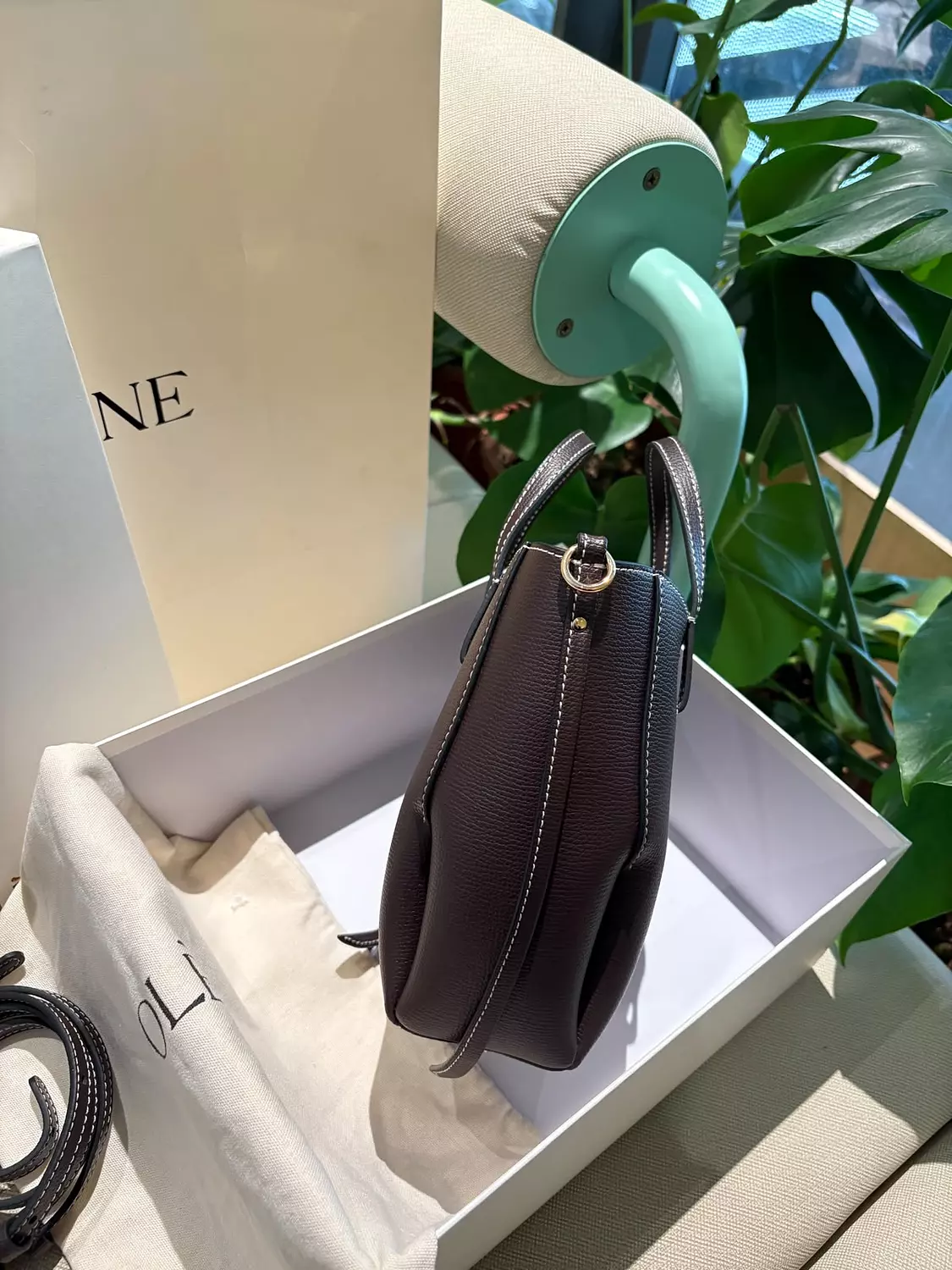 Polene Cyme Tote Nano hover image