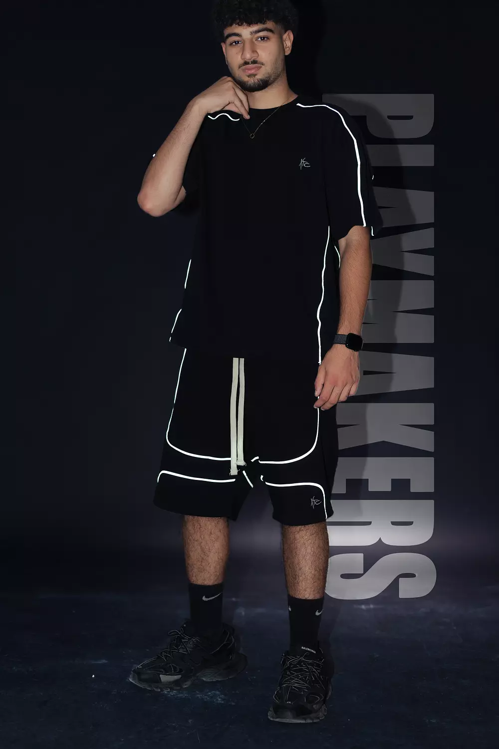 Black Reflect T-shirt  image