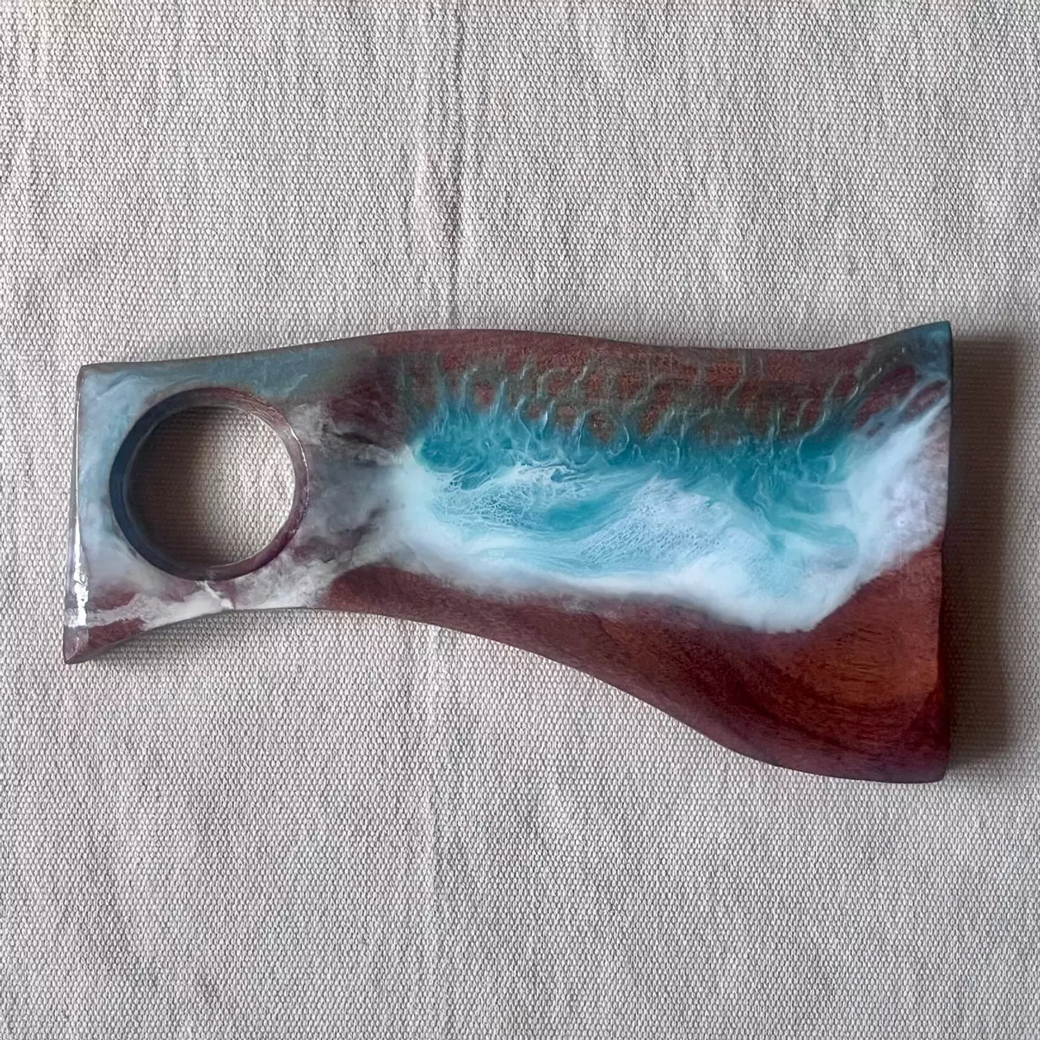 Green Sea Serving Platter 3