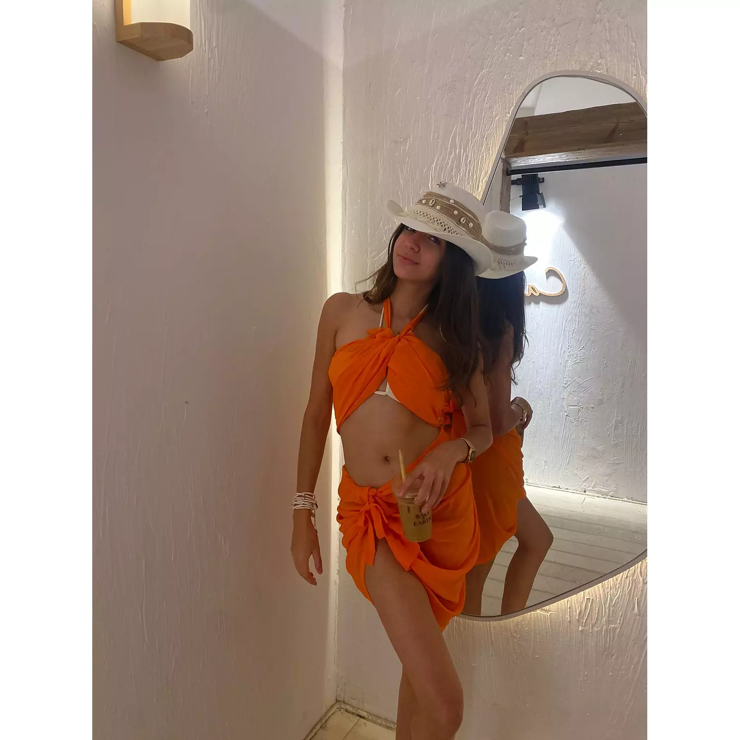 Orange bloom set image