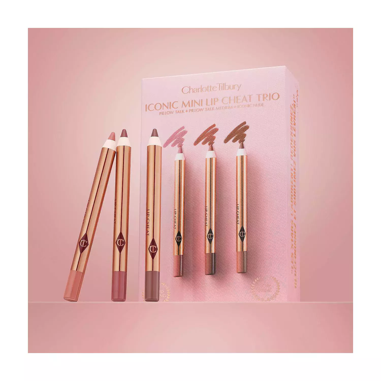 Charlotte Tilbury Mini Iconic Lip Cheat Lip Liner Trio 7