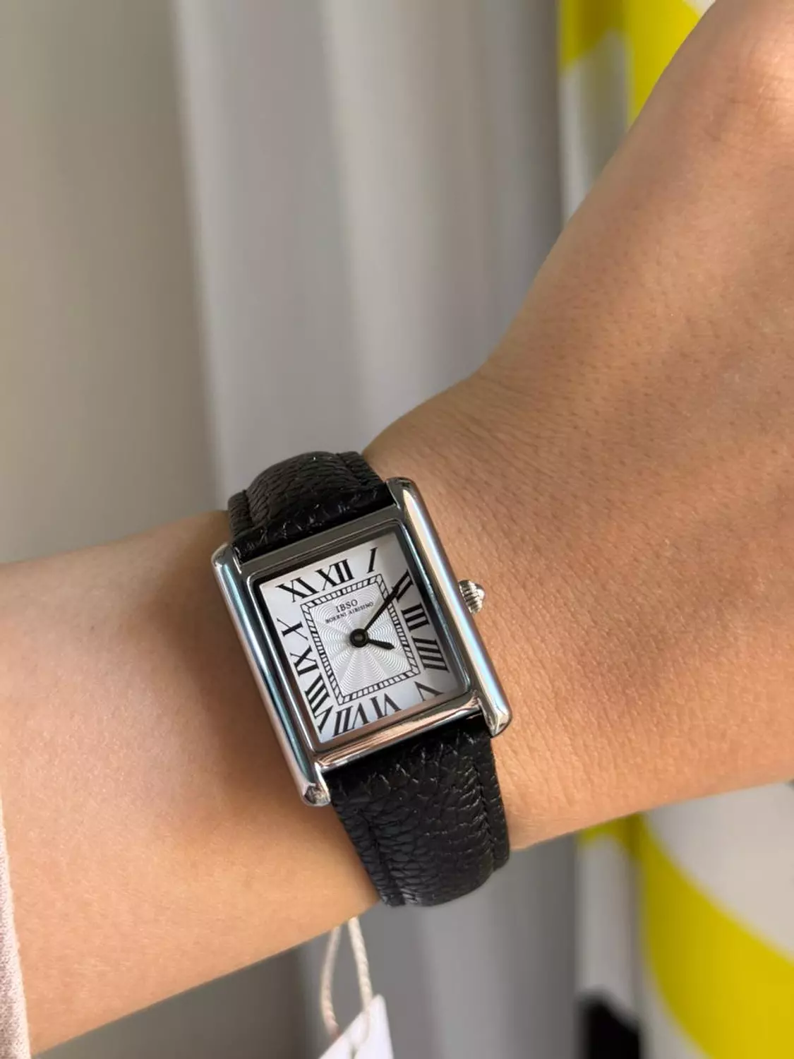 Ibso Watch جلد بنى  9