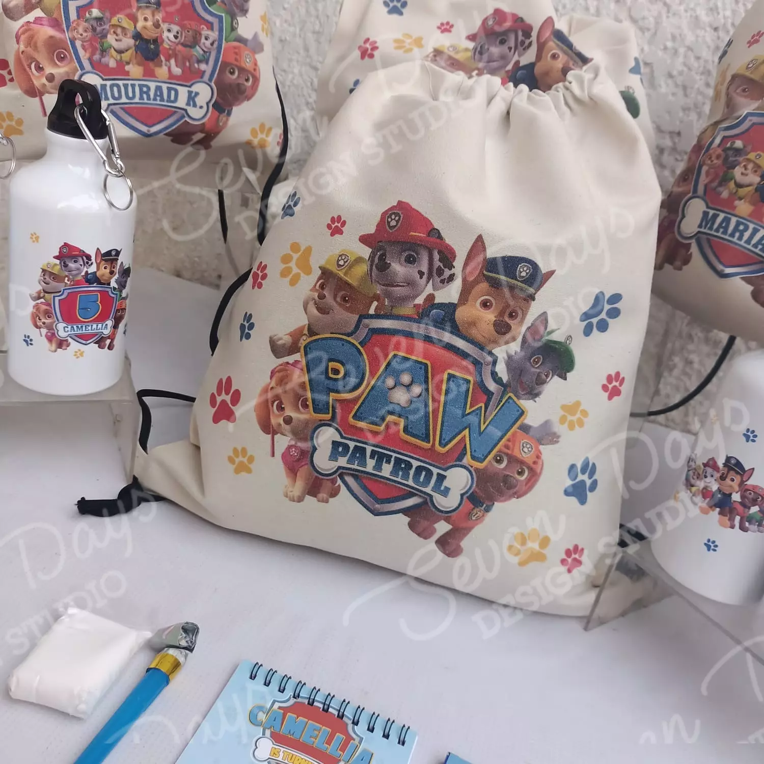Paw Patrol Drawstring Bag 1