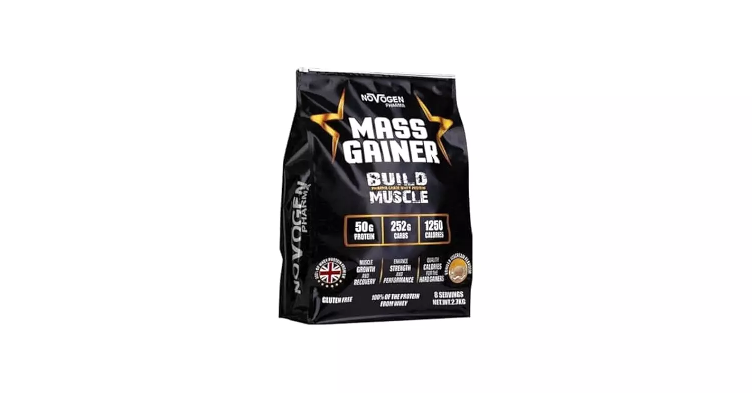 ماس جينر نوفوجين – لزيادة الوزن والكتلة العضلية | Novogen Mass Gainer – Weight & Muscle Gain 2