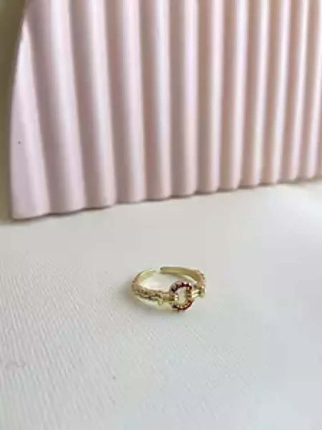 Pink tiny rings 8