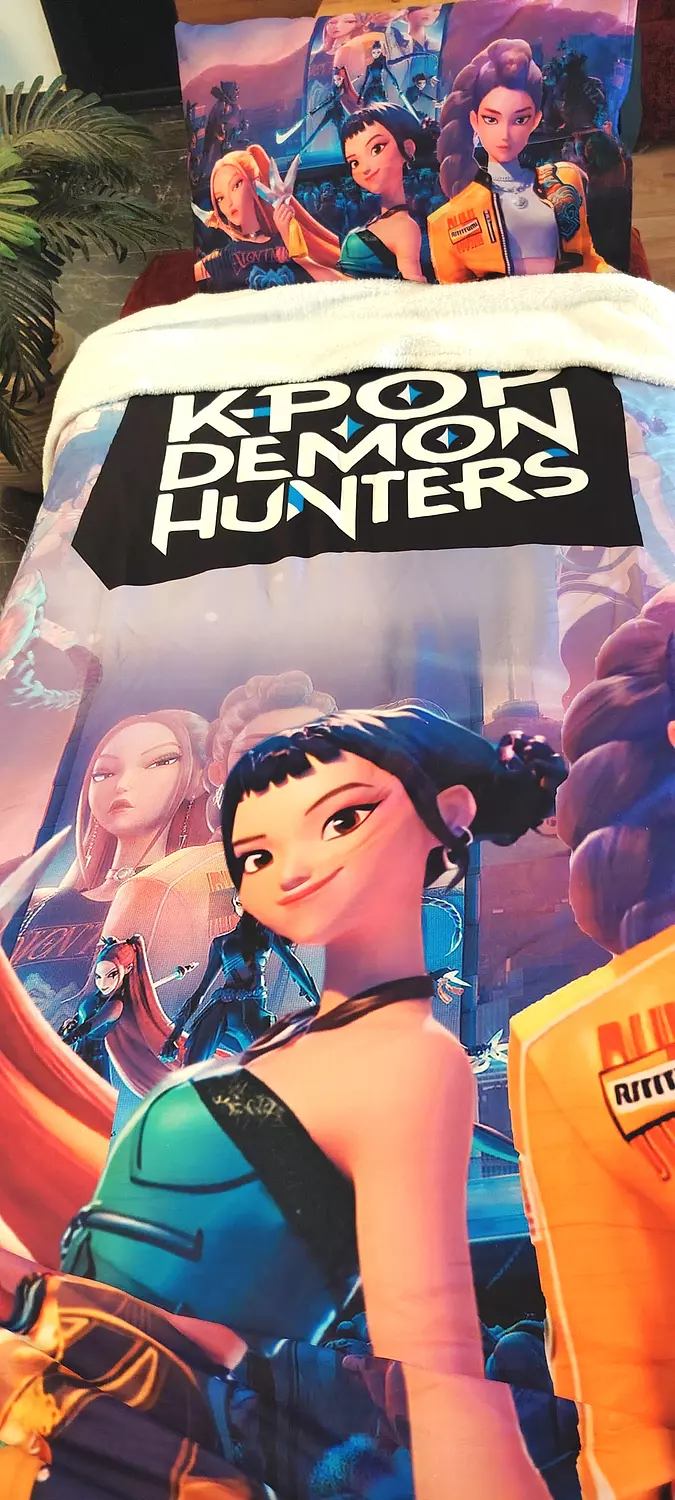 Kpop demon hunters Blanket  3