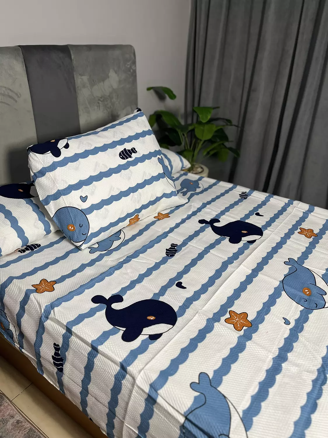 طقم ملاء اطفال قطن تركي سمكه hover image