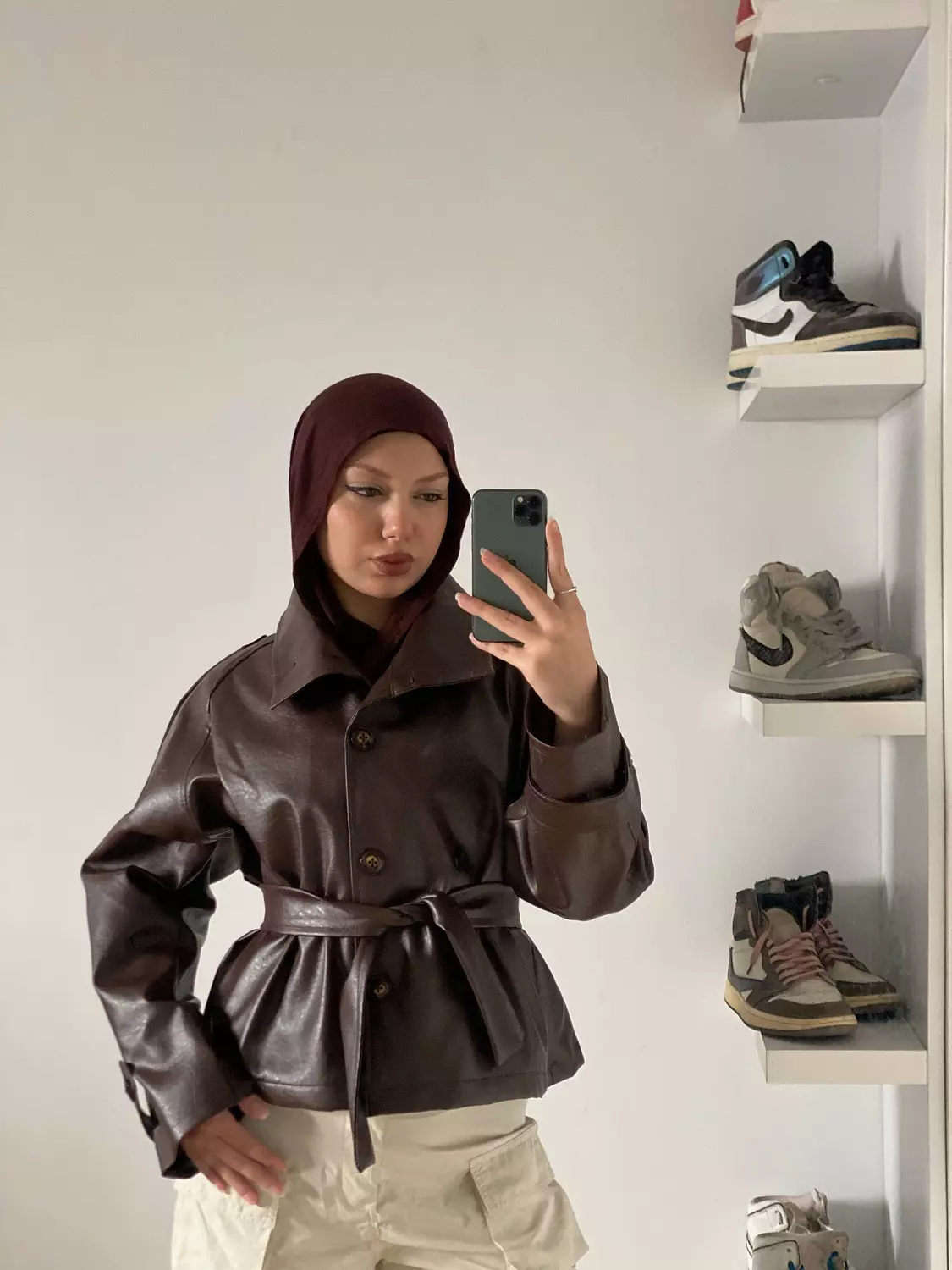 3-button leather jacket 1