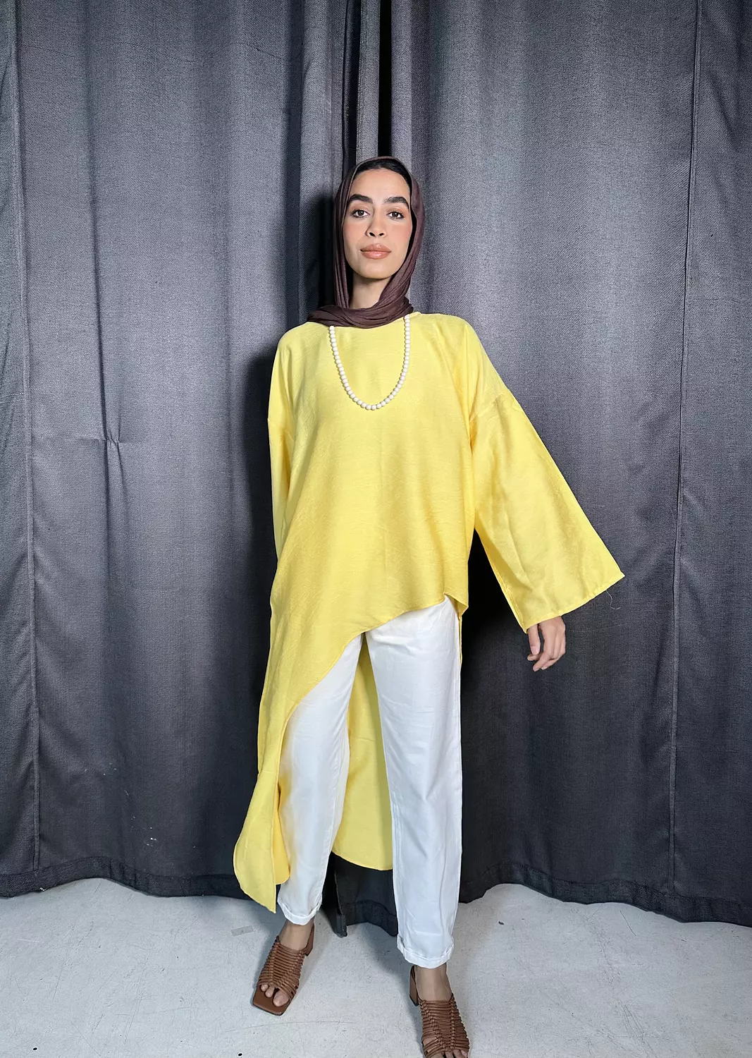 Yellow Side Tunic 2