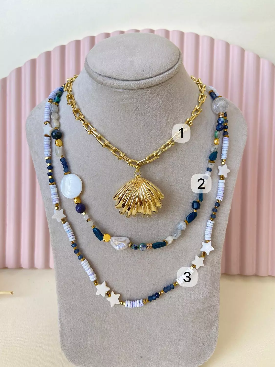 Beach necklaces 1