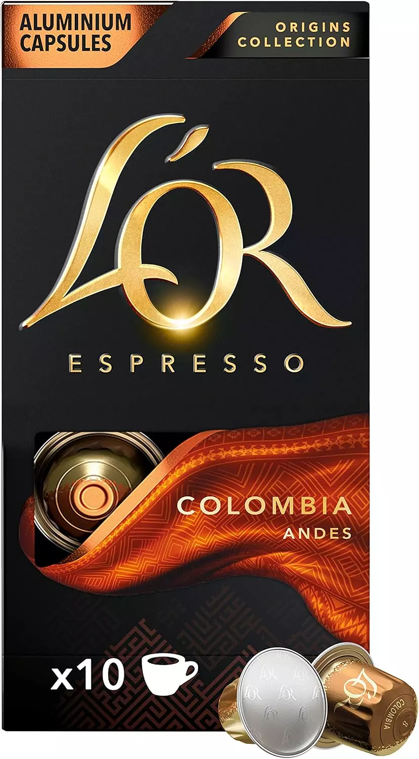 L’OR Espresso Colombia Intensity 8 ( 10  Nespresso Compatible Capsules ) 1