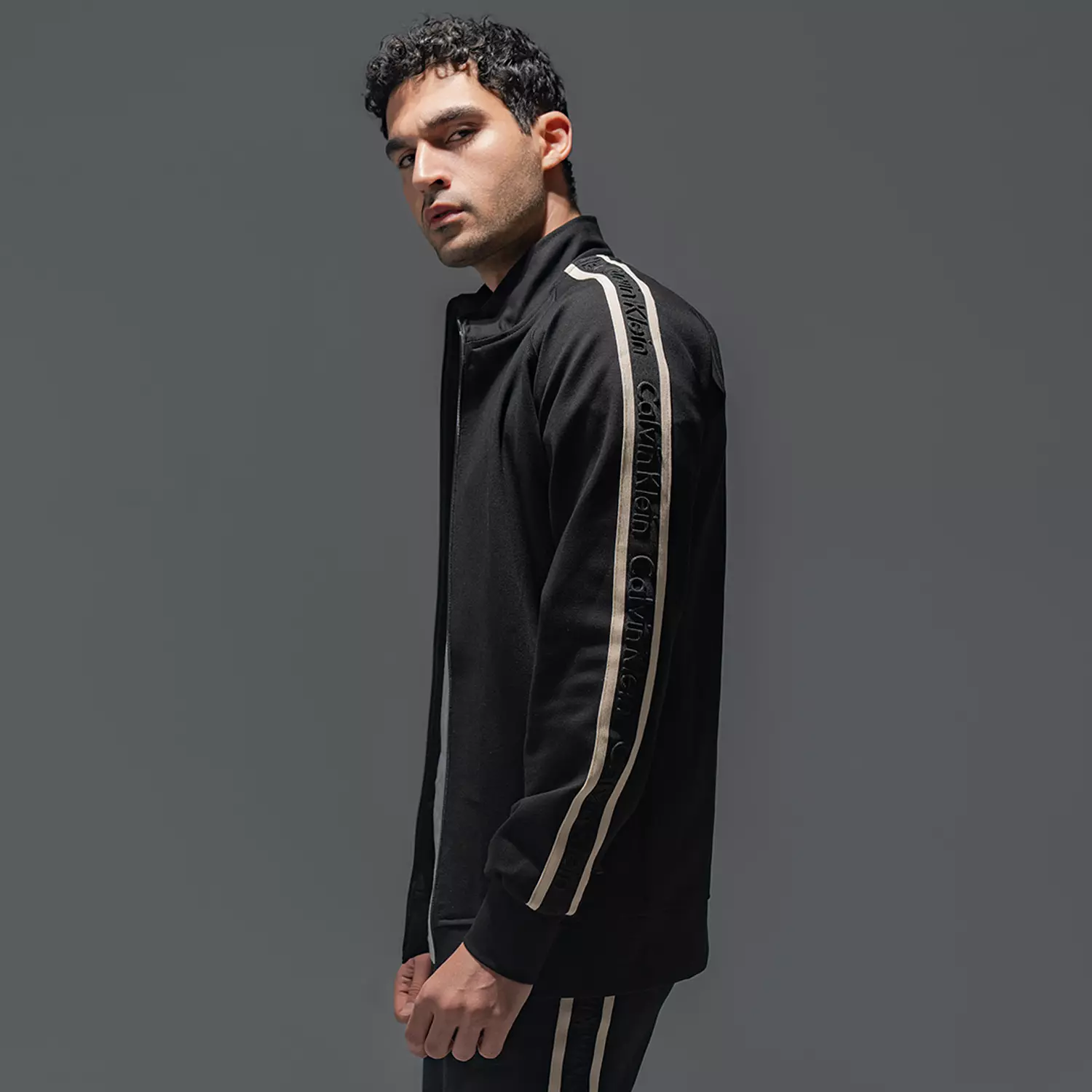 Tracksuit Ck Black Print 3