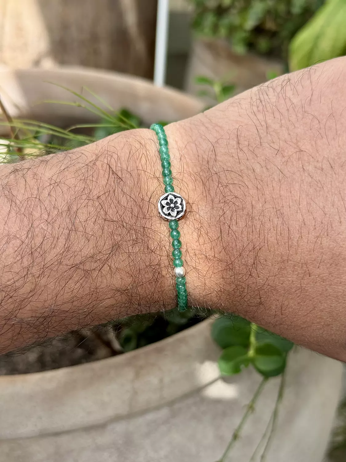 Flowering Green Bracelet image