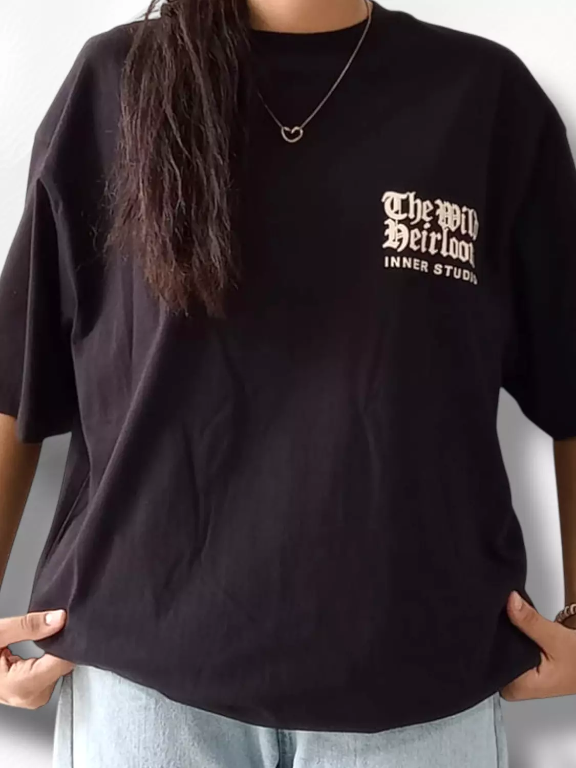 Pull & Bear oversize T-shirt - Inner Studio image