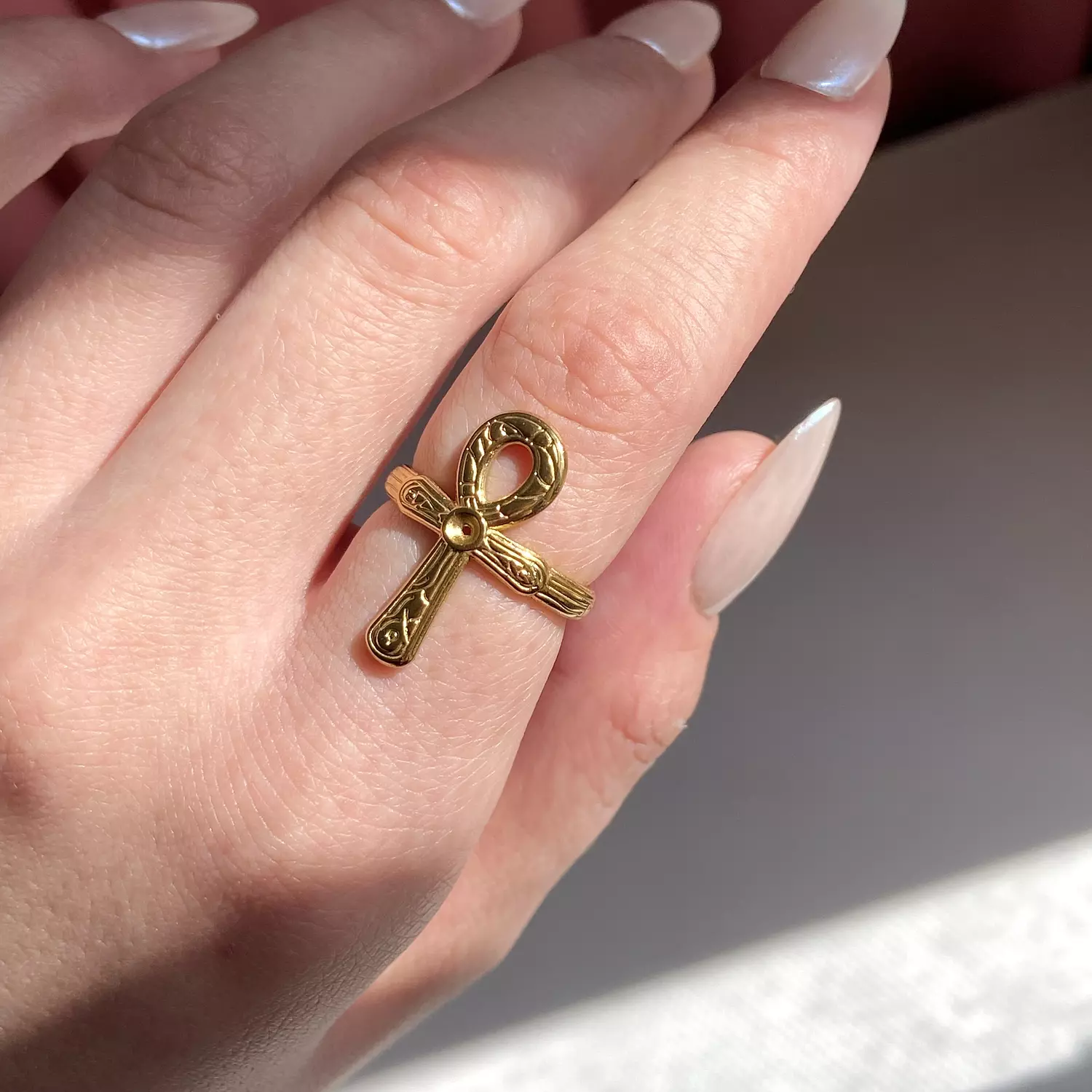 Key of Life Ring (Ankh Ring) image