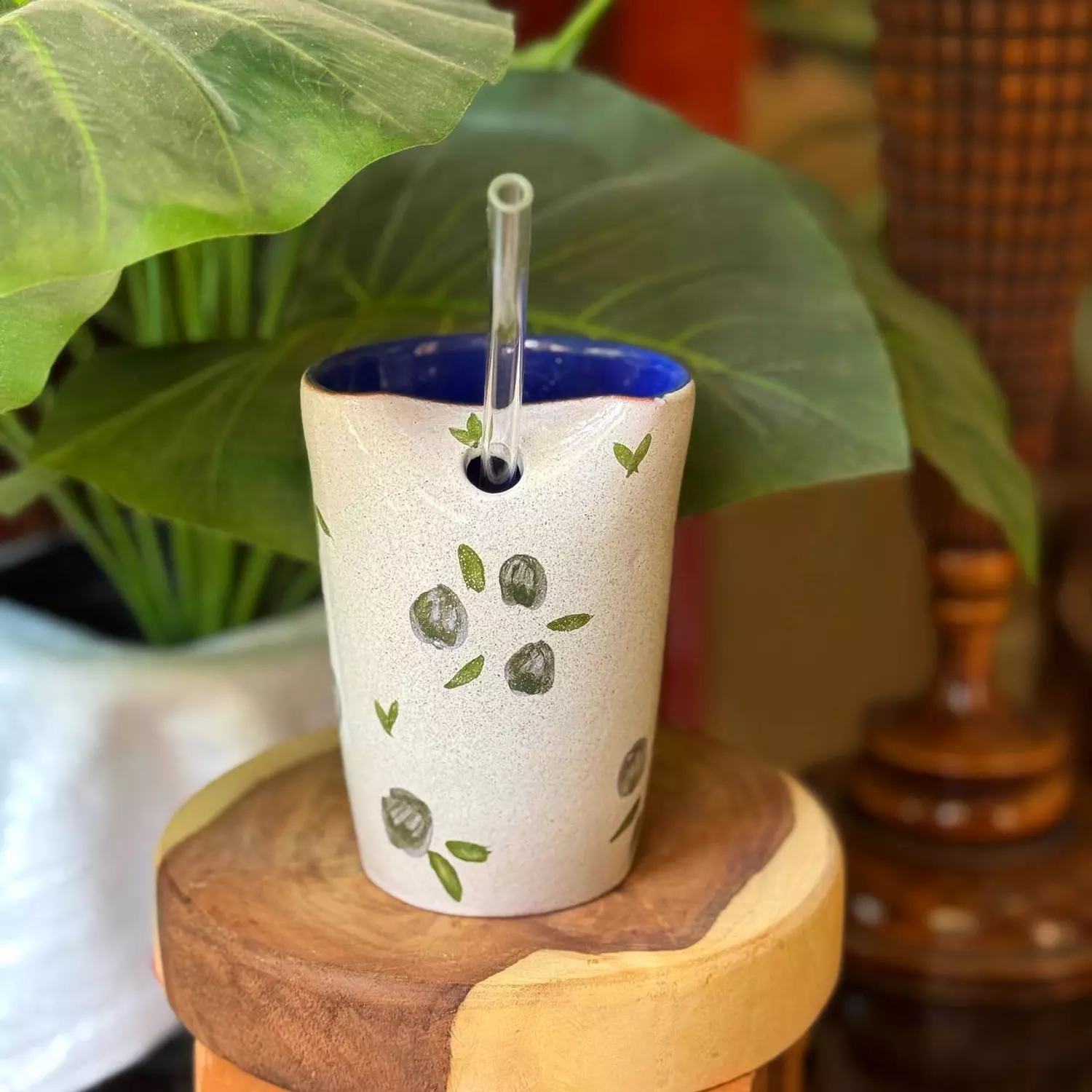 Blurberries straw cup 1