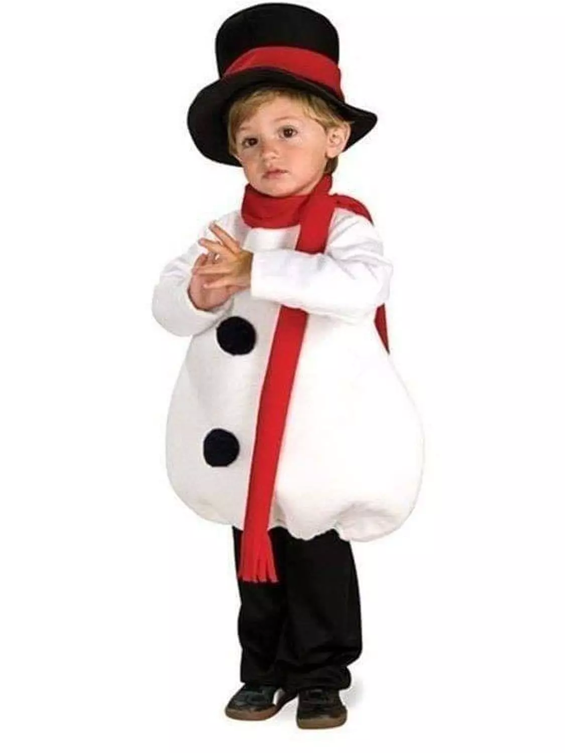 Snowman puffed image