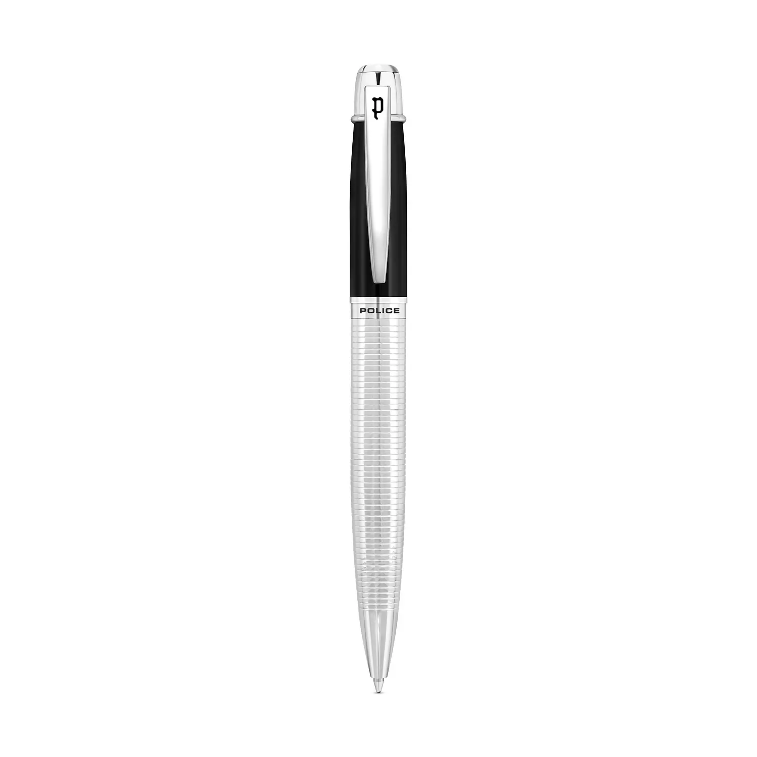 POLICE - Takota Pen For Men Black & Silver Color - PERGR0001401 0