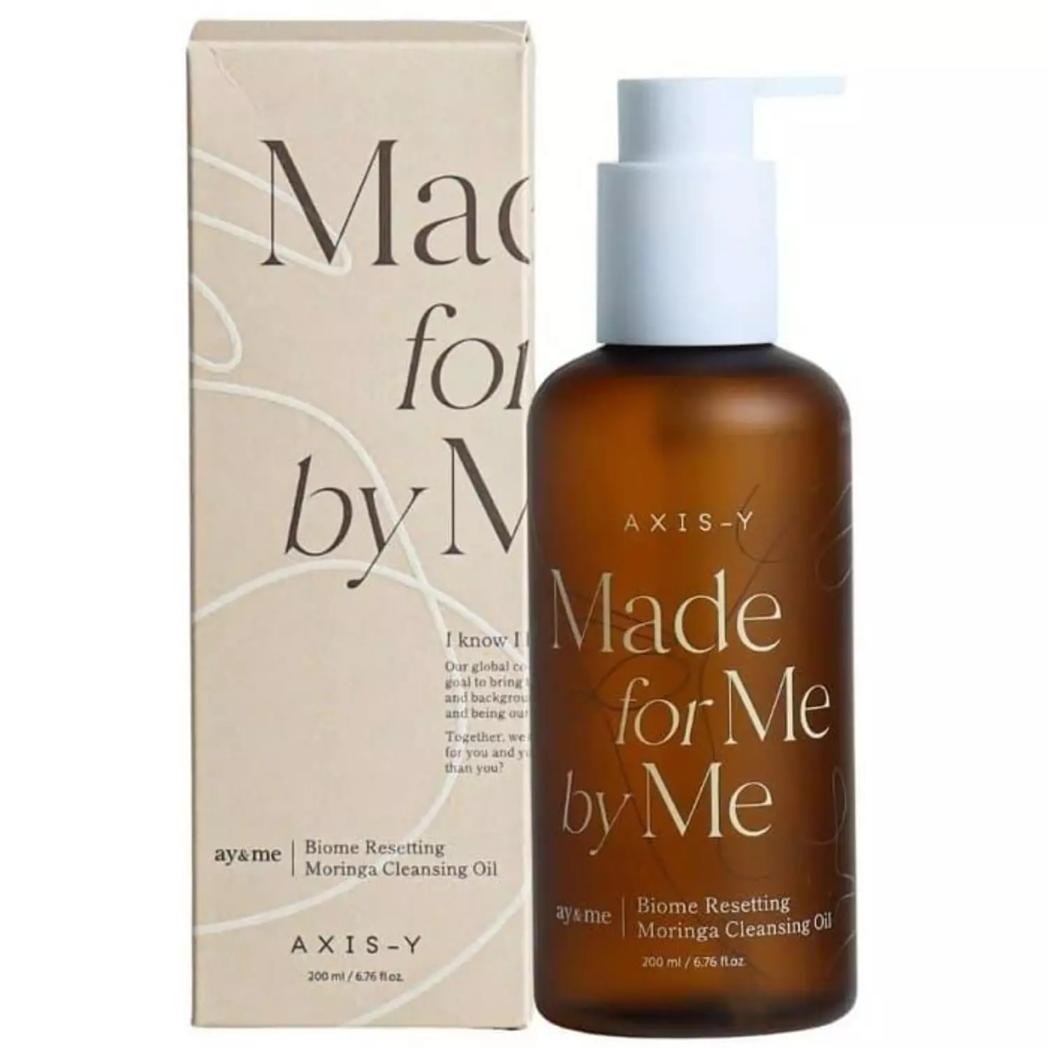 Axis-Y Biome Resetting Moringa Cleansing Oil 200Ml hover image