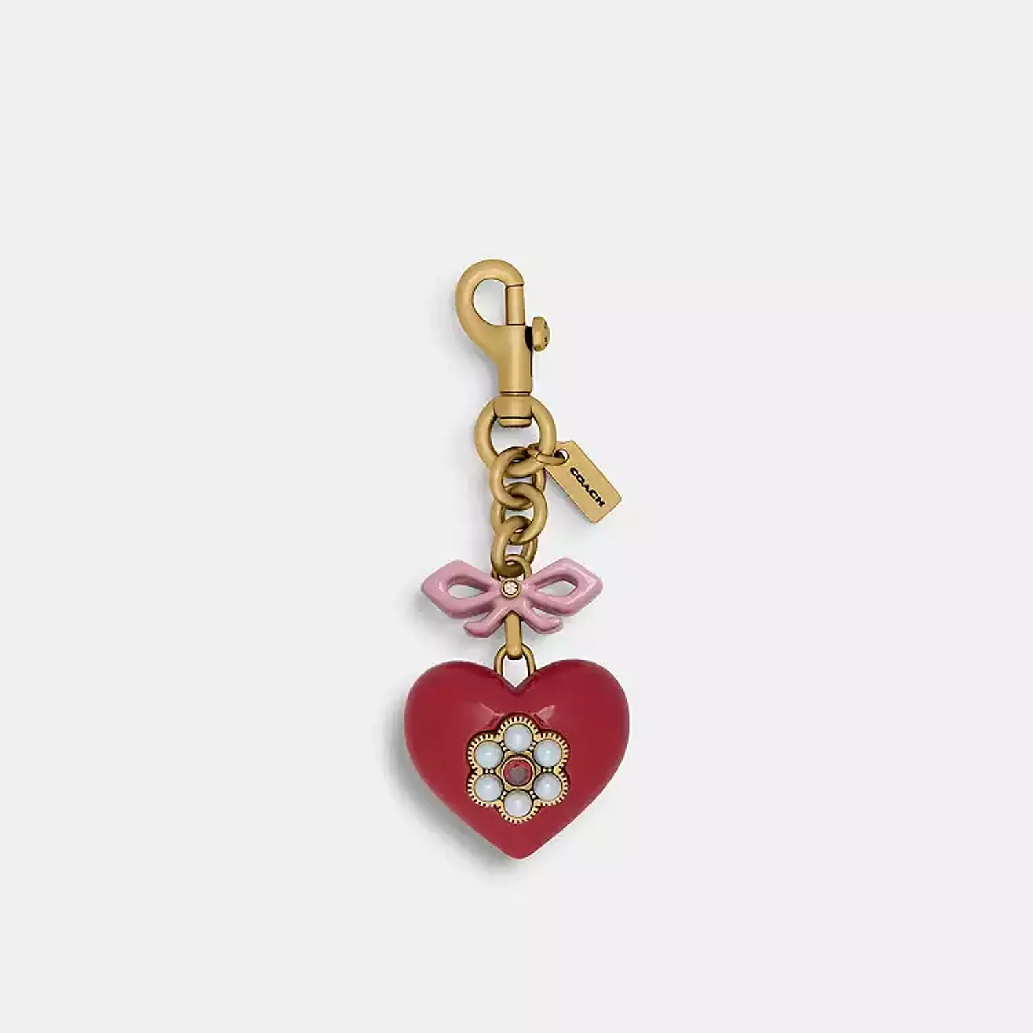 Coach Heart Charm 1