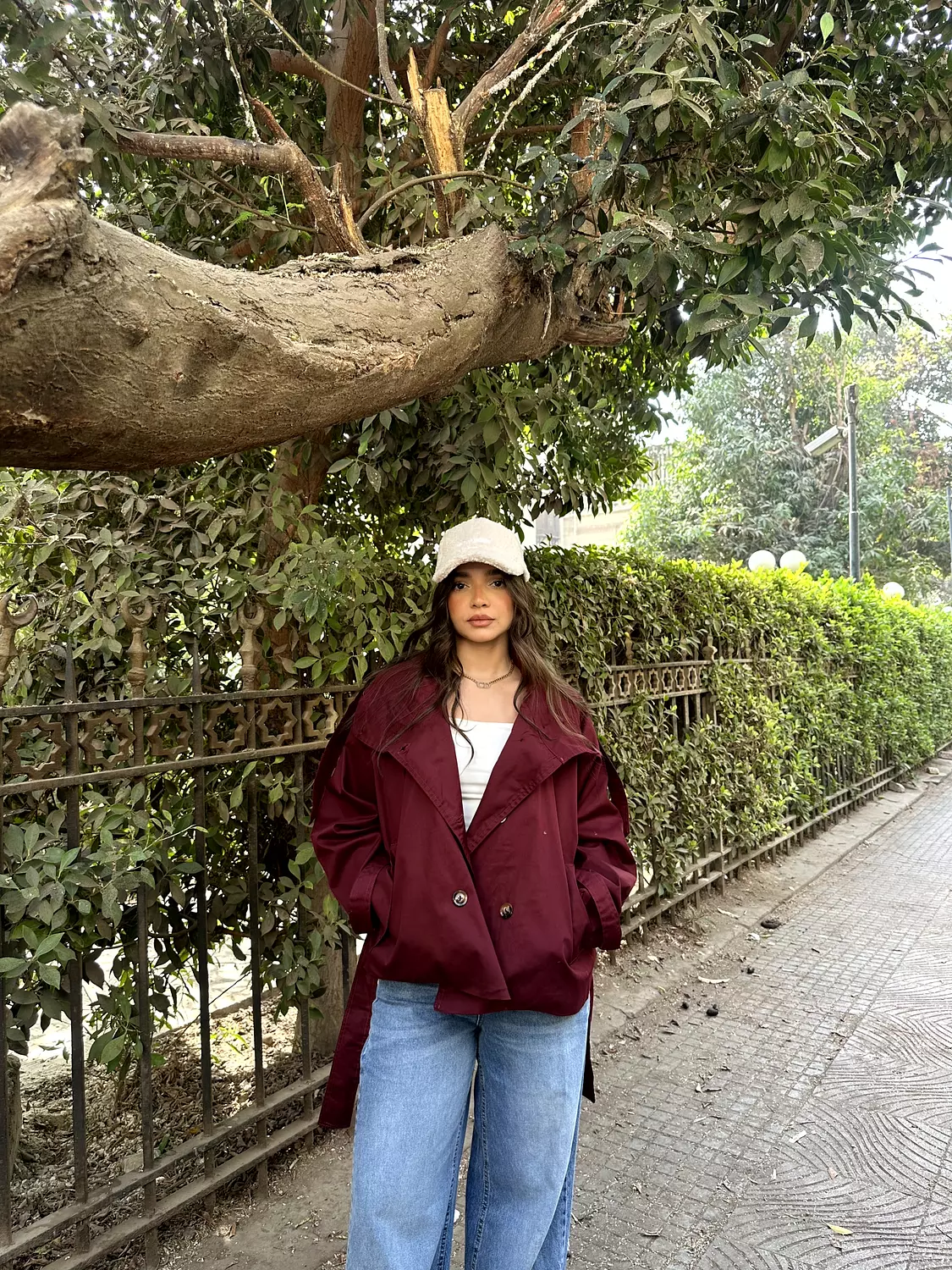 Cropped Trench Coat 27