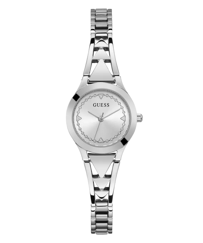 GUESS GW0609L1 Women's Watch Silver Tone Stainless Steel Bracelet