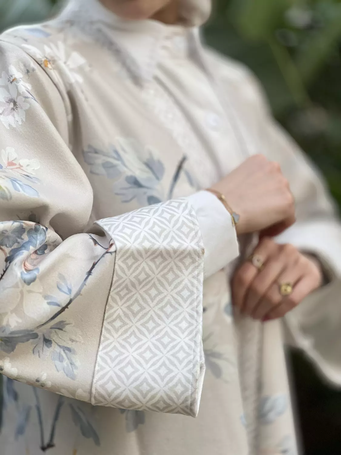 Spring rose kaftan 4