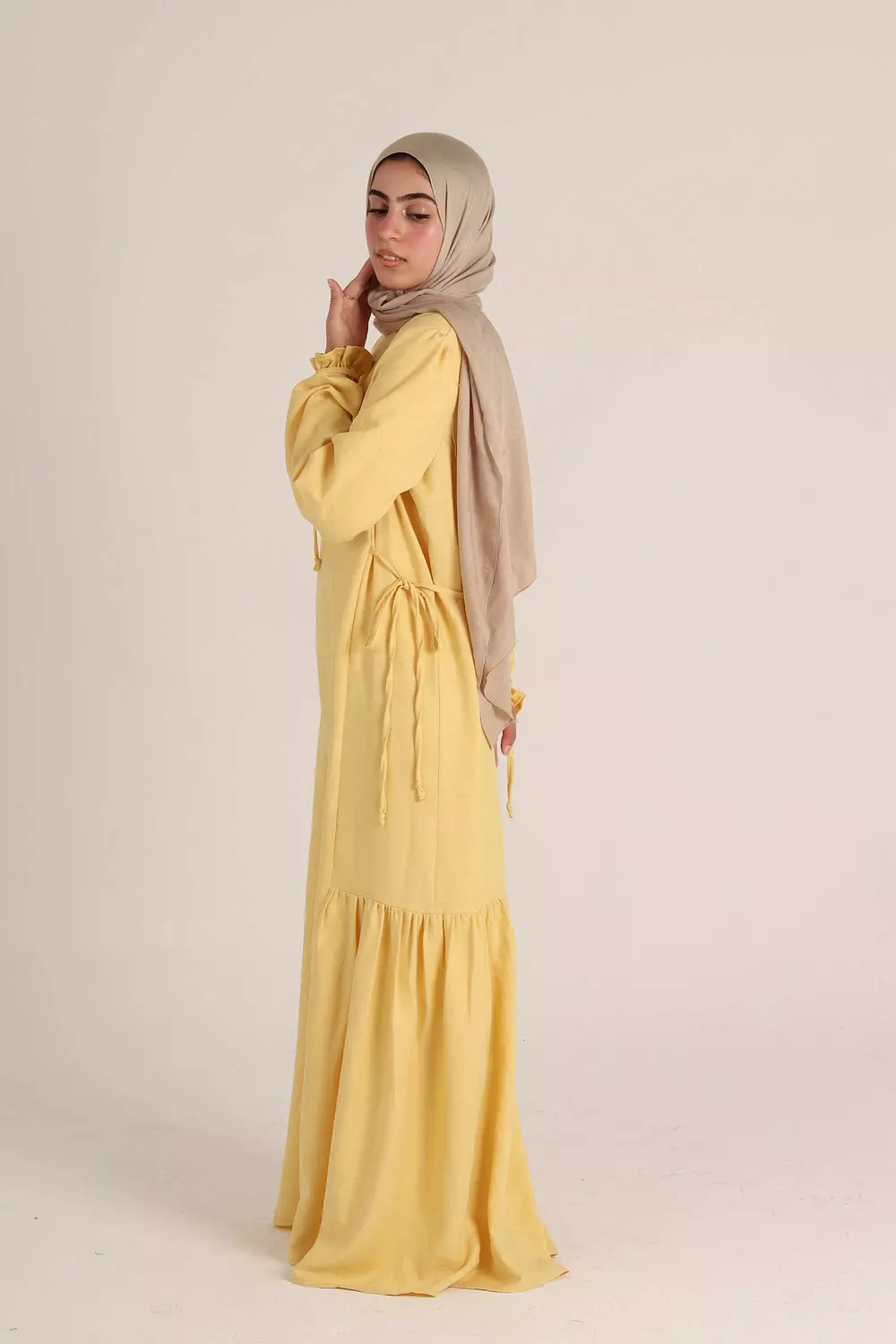 Delicate Yellow Dress 5