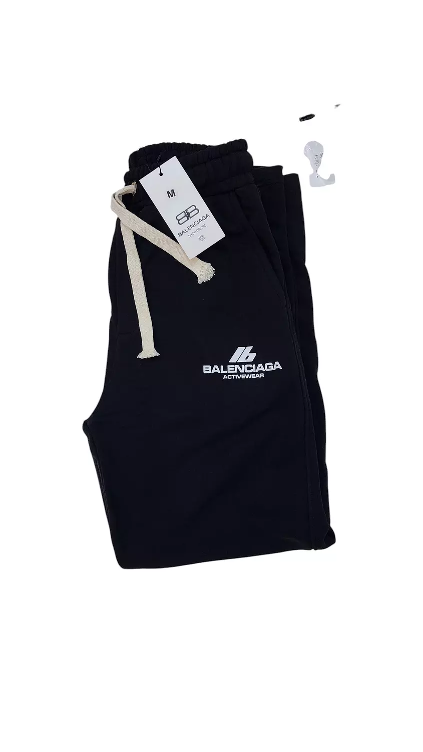Balenciaga Wide leg sweatpnat black hover image