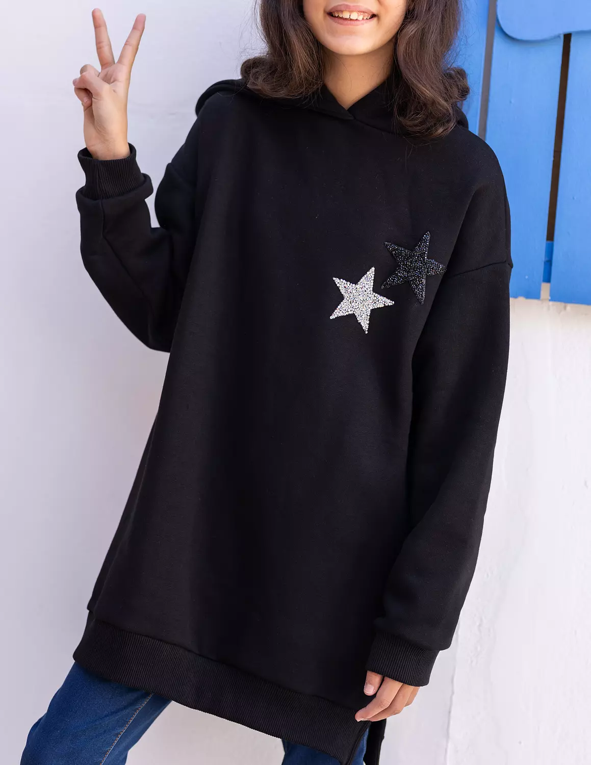 Wingy hoodie dress 4