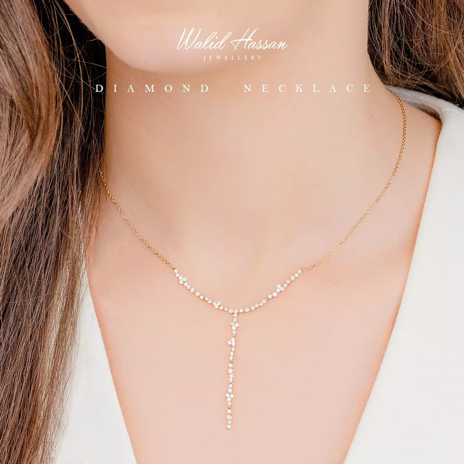 diamond necklace 1073