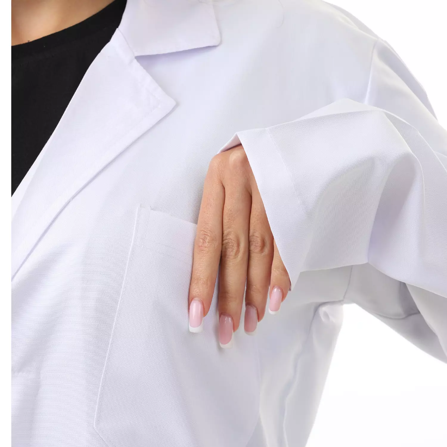 White Prime Lab Coat Long 7